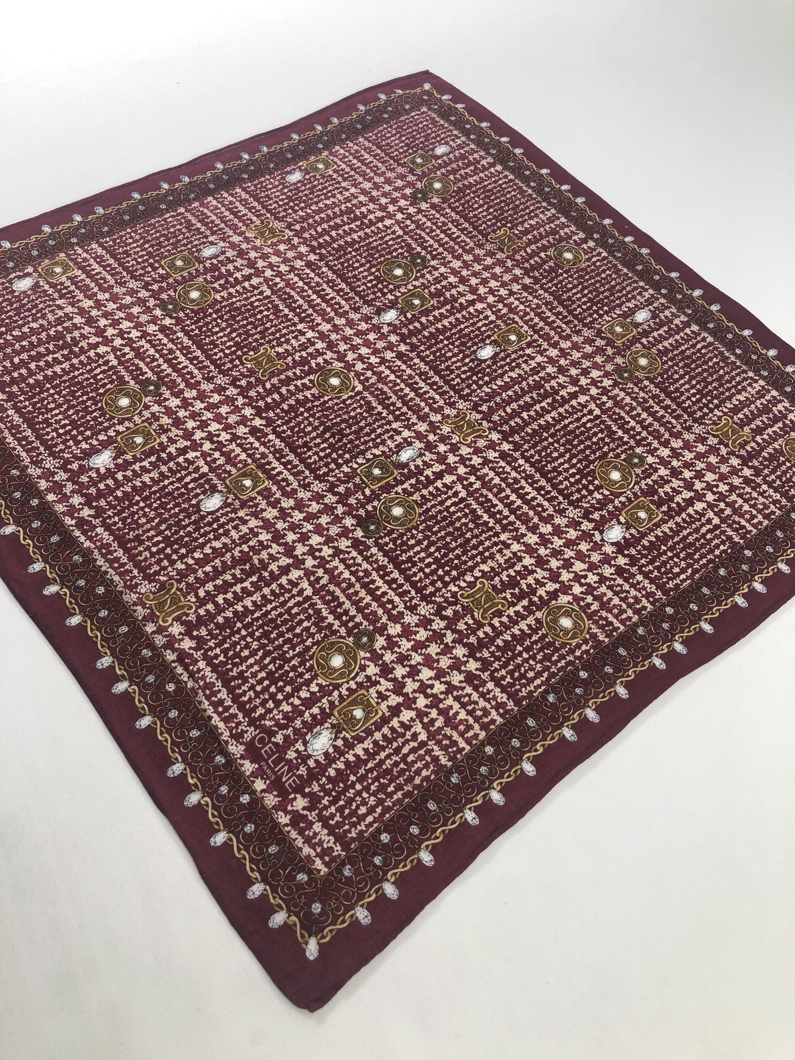 Celine Celine Handkerchief / Bandana / Neckerchief Size ONE SIZE - 3 Thumbnail