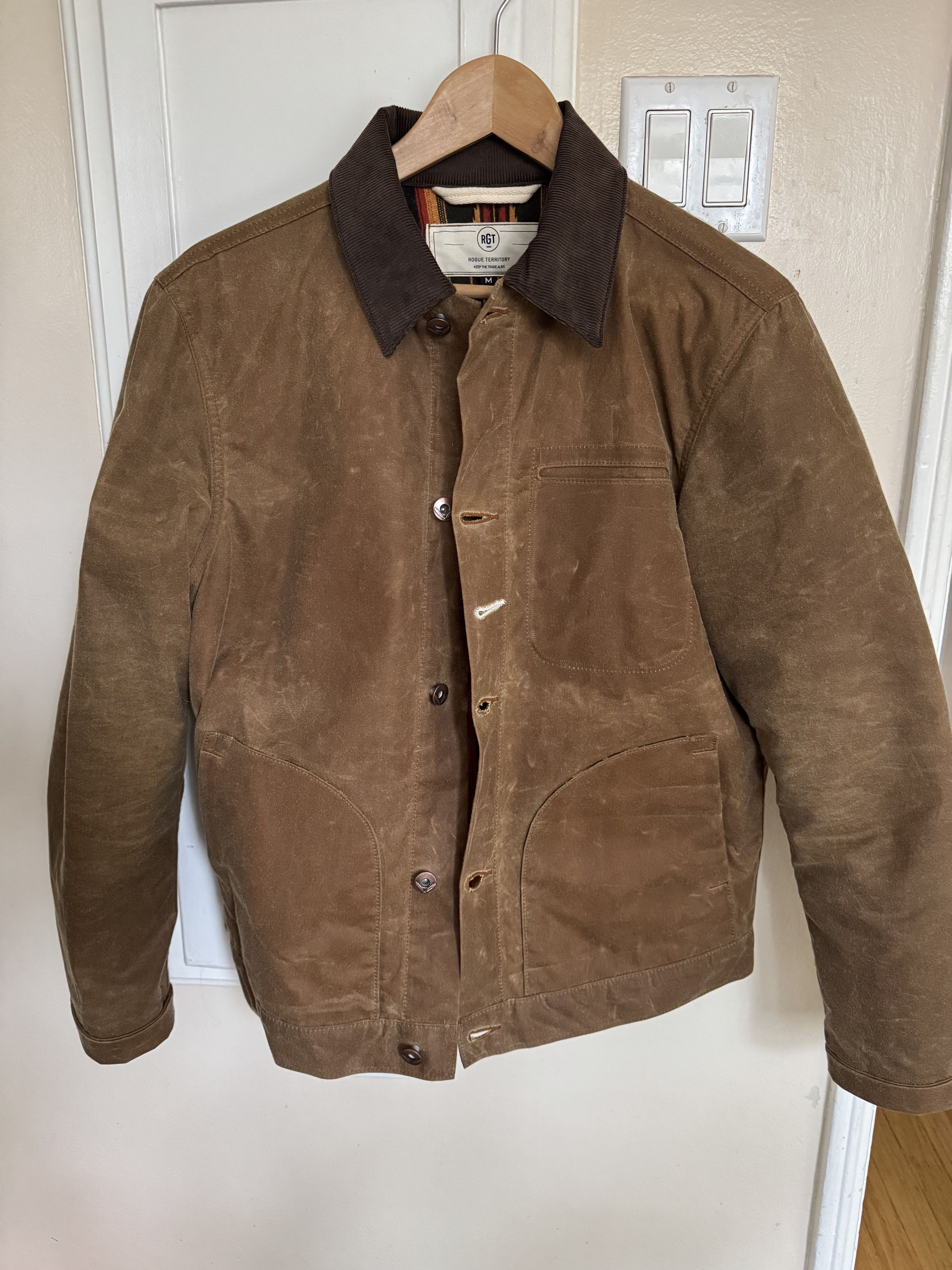 Rogue Territory Waxed Whiskey Corduroy Collar Ridgeline Size US M / EU 48-50 / 2 - 1 Thumbnail
