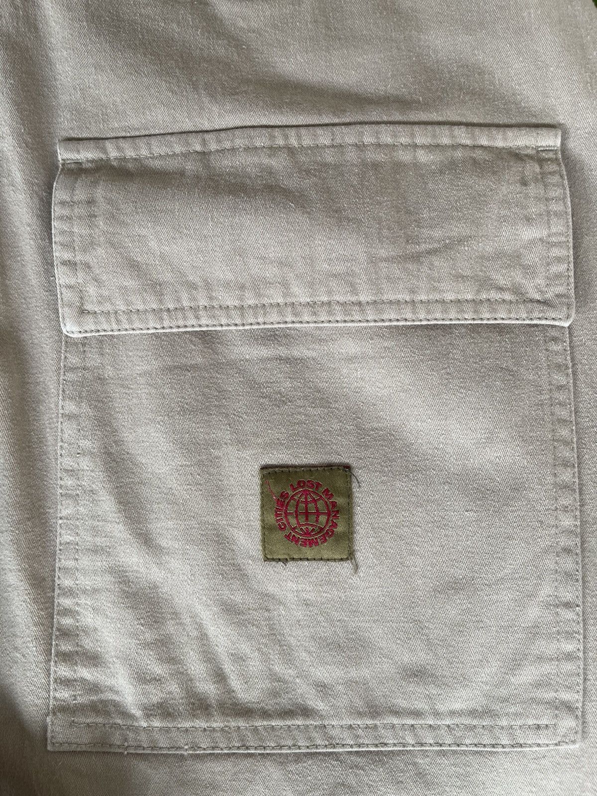 Lost Enterprises × Shorty's Skateboards Y2k🔥LOST MANAGEMENT CITIES🔥Multi Pocket Baggy Cargo Pants Size US 30 / EU 46 - 15 Thumbnail