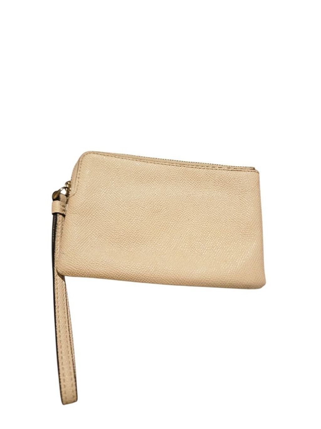 Coach Coach Beige Leather Wristlet One Size Size ONE SIZE - 5 Thumbnail