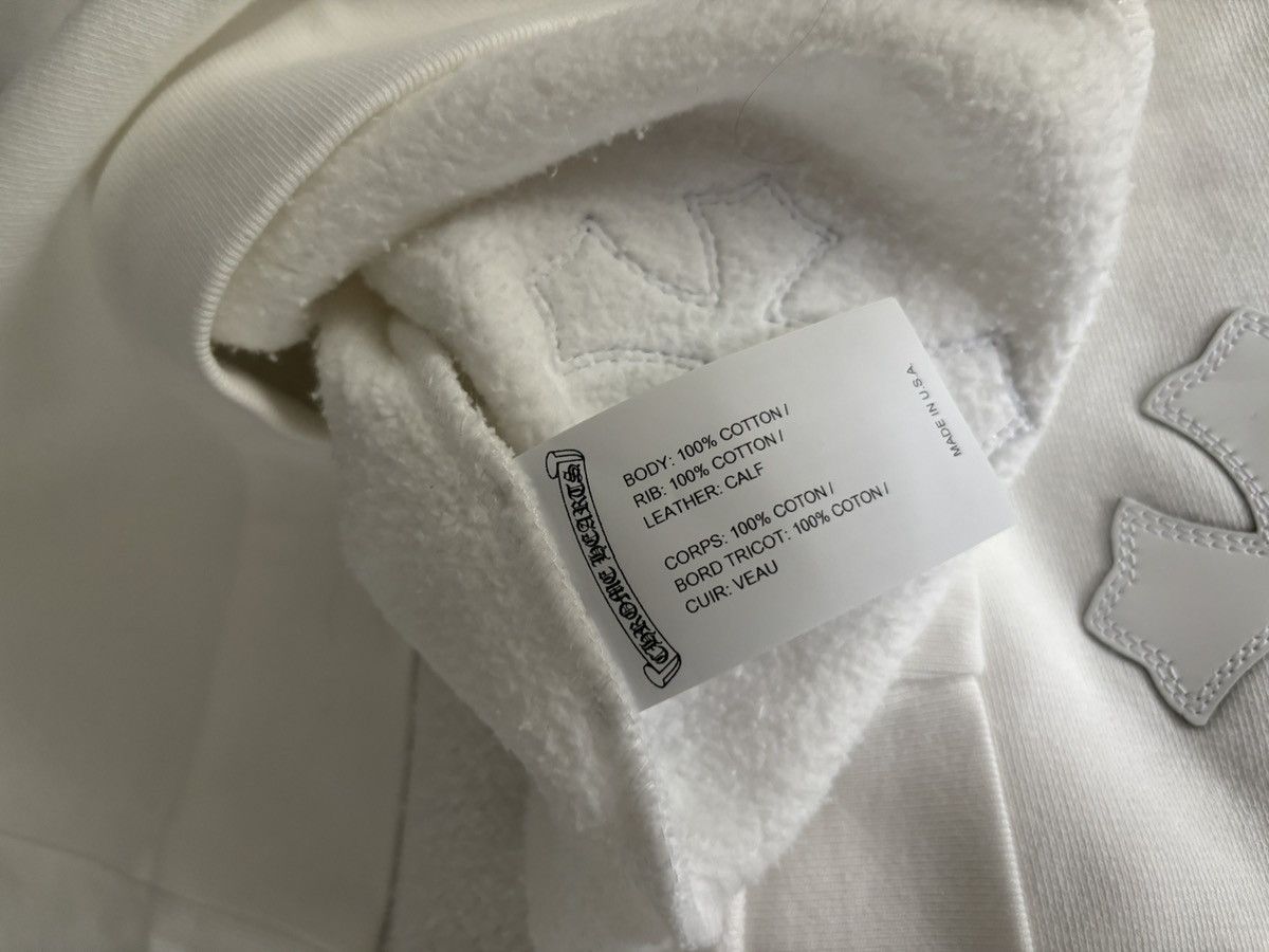 Chrome Hearts Chrome Hearts Leopard And White Patch Crewneck Size US S / EU 44-46 / 1 - 18 Thumbnail
