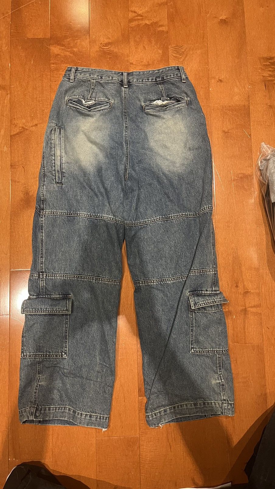 Juun.J JUUN.J WIDE LEGGED WASH DENIM Size US 30 / EU 46 - 2 Thumbnail