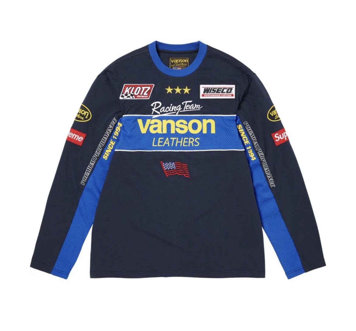 Supreme × Vanson Leathers Supreme Vanson Leathers L/S Top SS26 Size US L / EU 52-54 / 3 - 1 Thumbnail