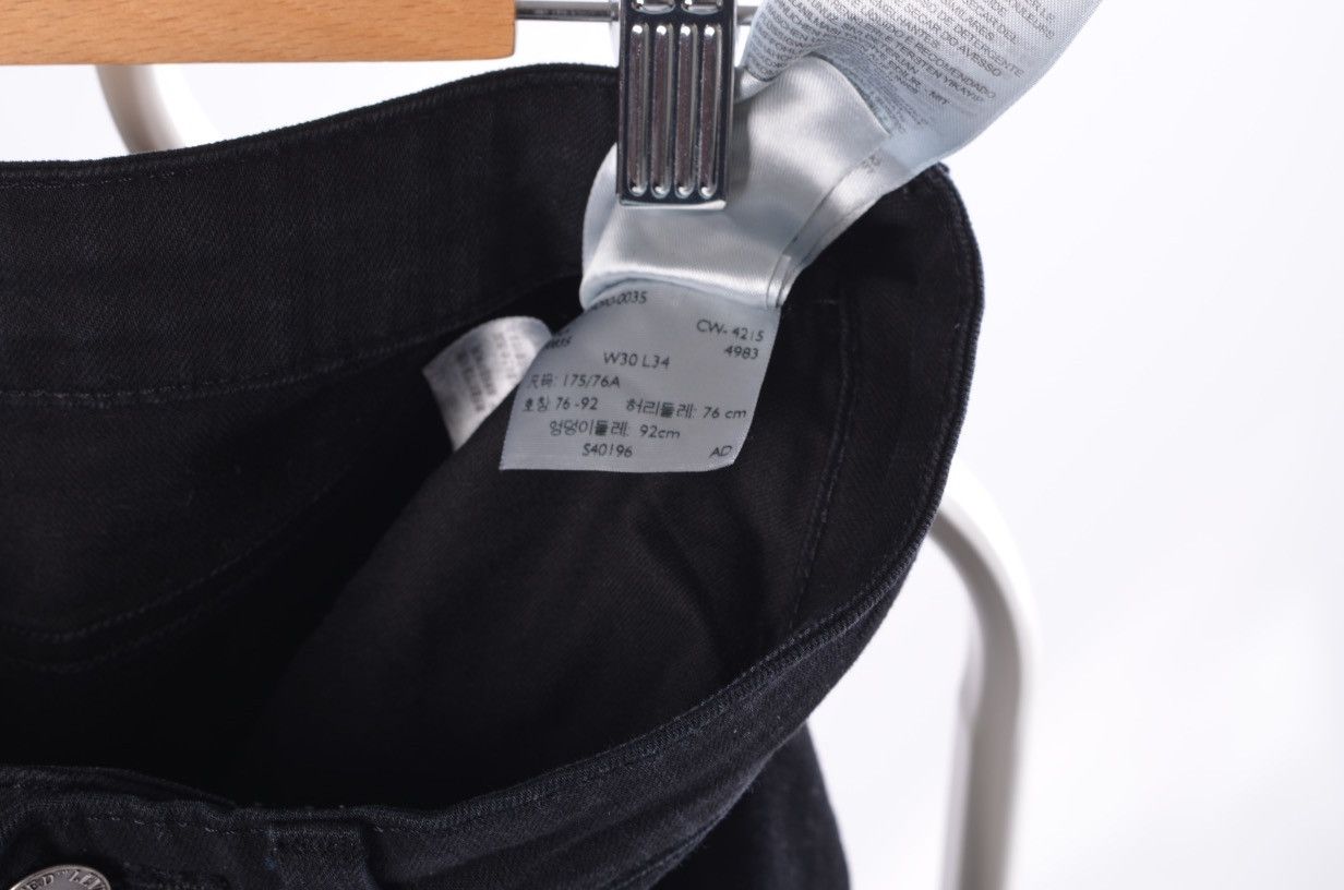 Levi's Made & Crafted Levi’s Levis Made and Crafted Black Tapered Leg Denim Size US 30 / EU 46 - 7 Thumbnail