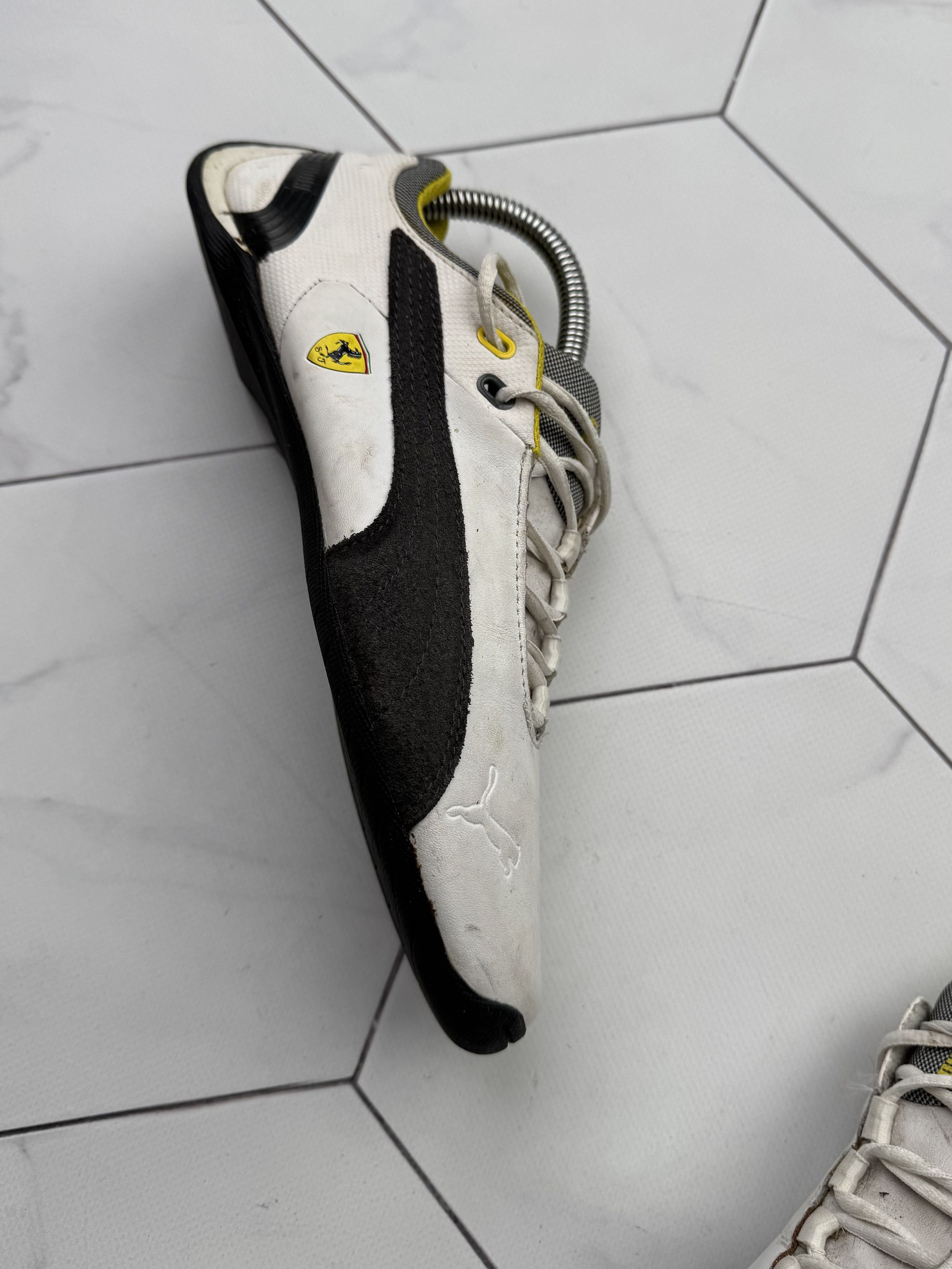 Ferrari Puma Ferrari Vintage Leather Sneakers (B337) Size US 6 / IT 36 - 2 Thumbnail