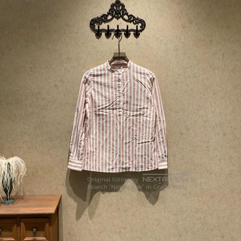 Loro Piana Loro Piana Vertical Striped Shirt Size XS / US 0-2 / IT 36-38 - 1 Thumbnail