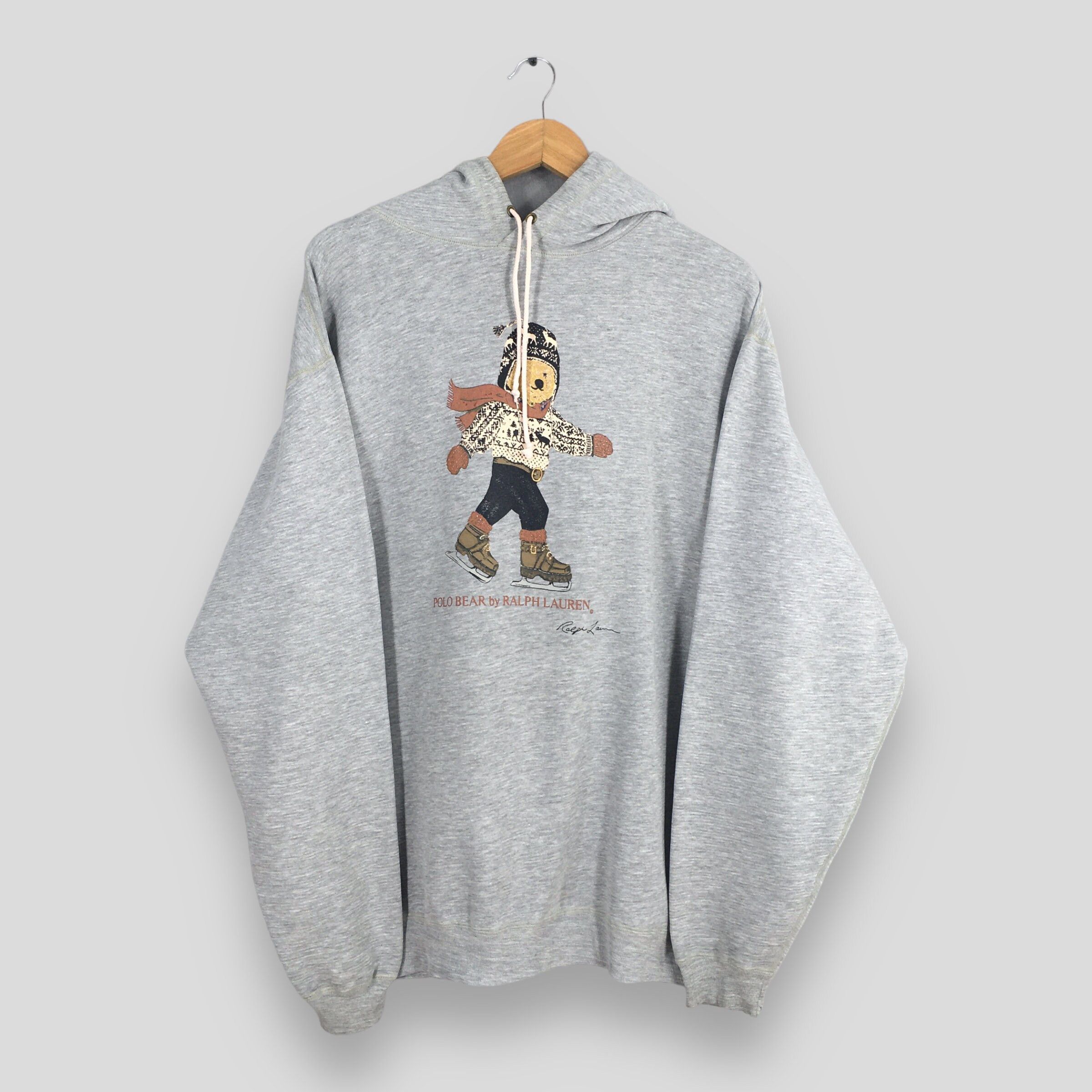 Vintage Polo Bear Polo Ralph Lauren Sweatshirt Medium