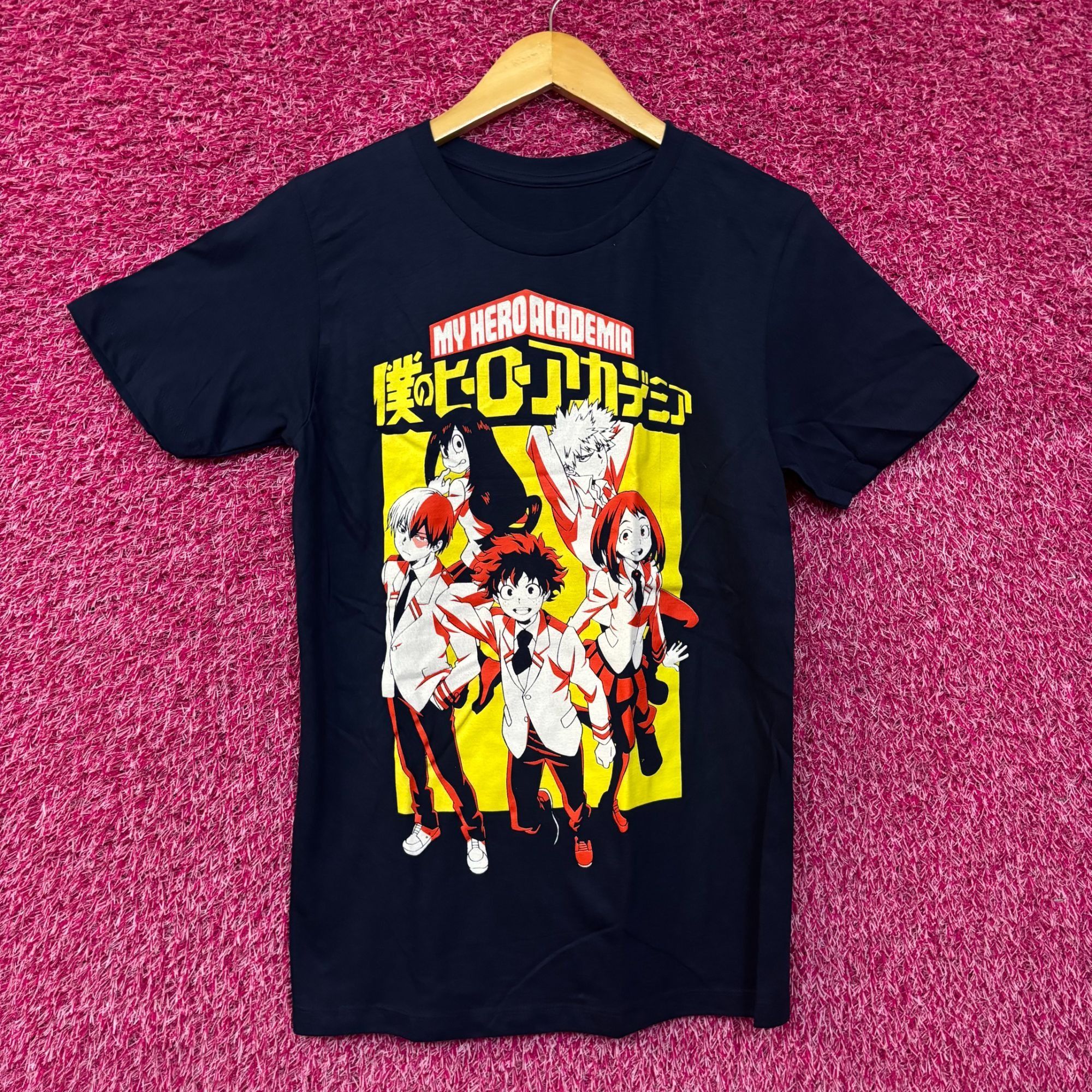 Anime My Hero Academia Izuku Midoriya and Friends Anime T-Shirt Sm Size US S / EU 44-46 / 1 - 1 Thumbnail
