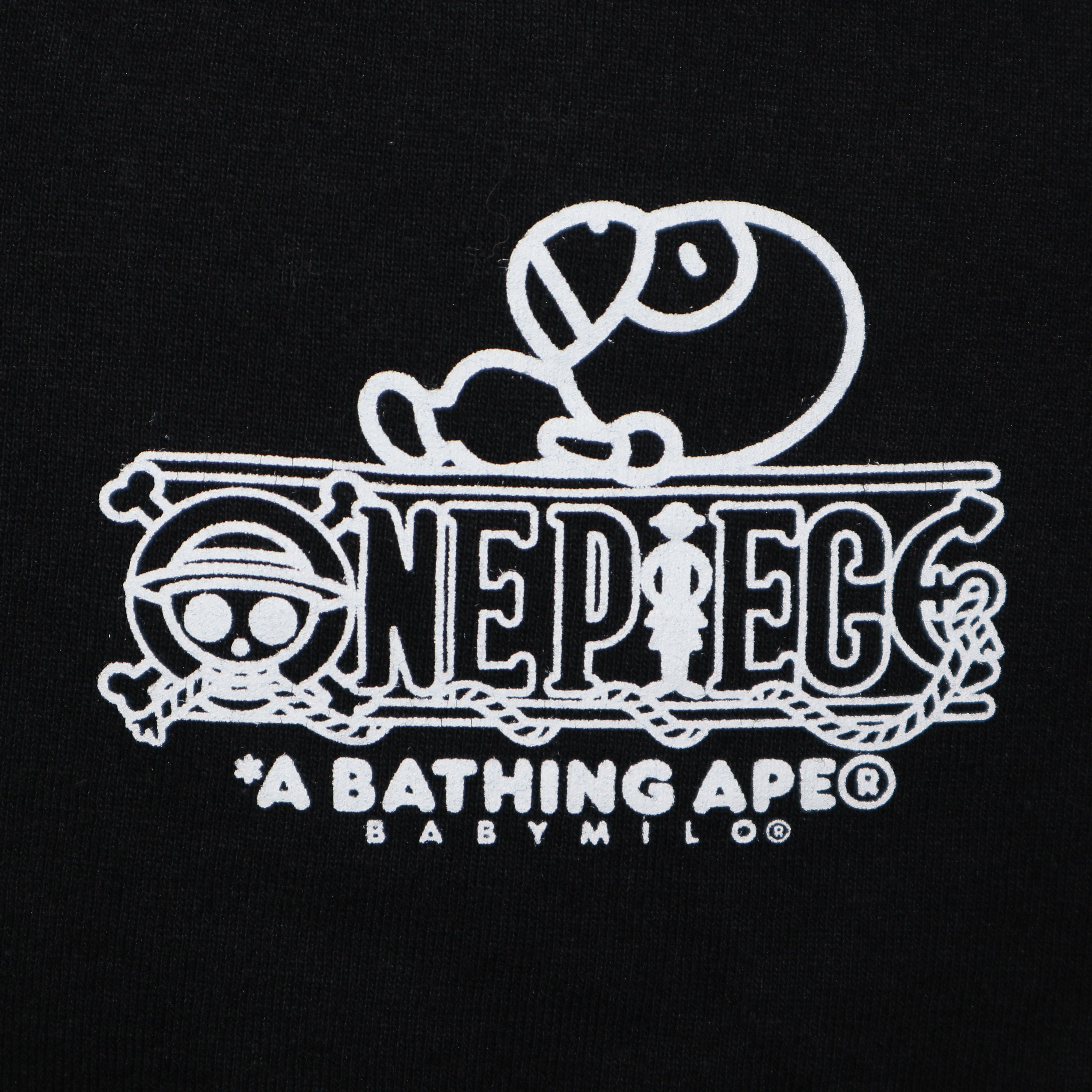 Bape × One Piece Bape x One Piece Baby Milo Ape Head Tee Size US S / EU 44-46 / 1 - 10 Thumbnail