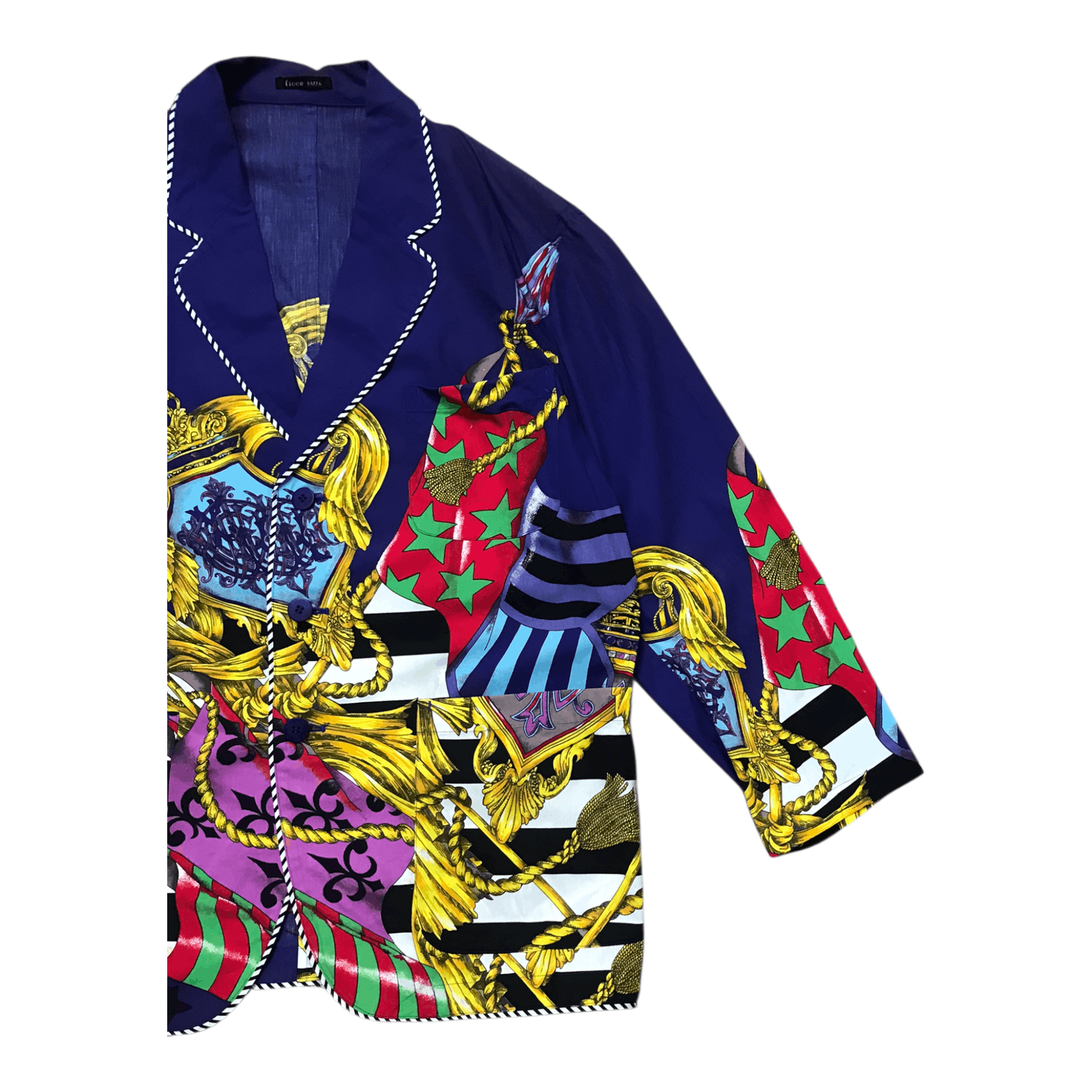 Yoshiyuki Konishi Yoshiyuki Konishi Ficce Full Print Blazer Jacket Size US M / EU 48-50 / 2 - 5 Thumbnail