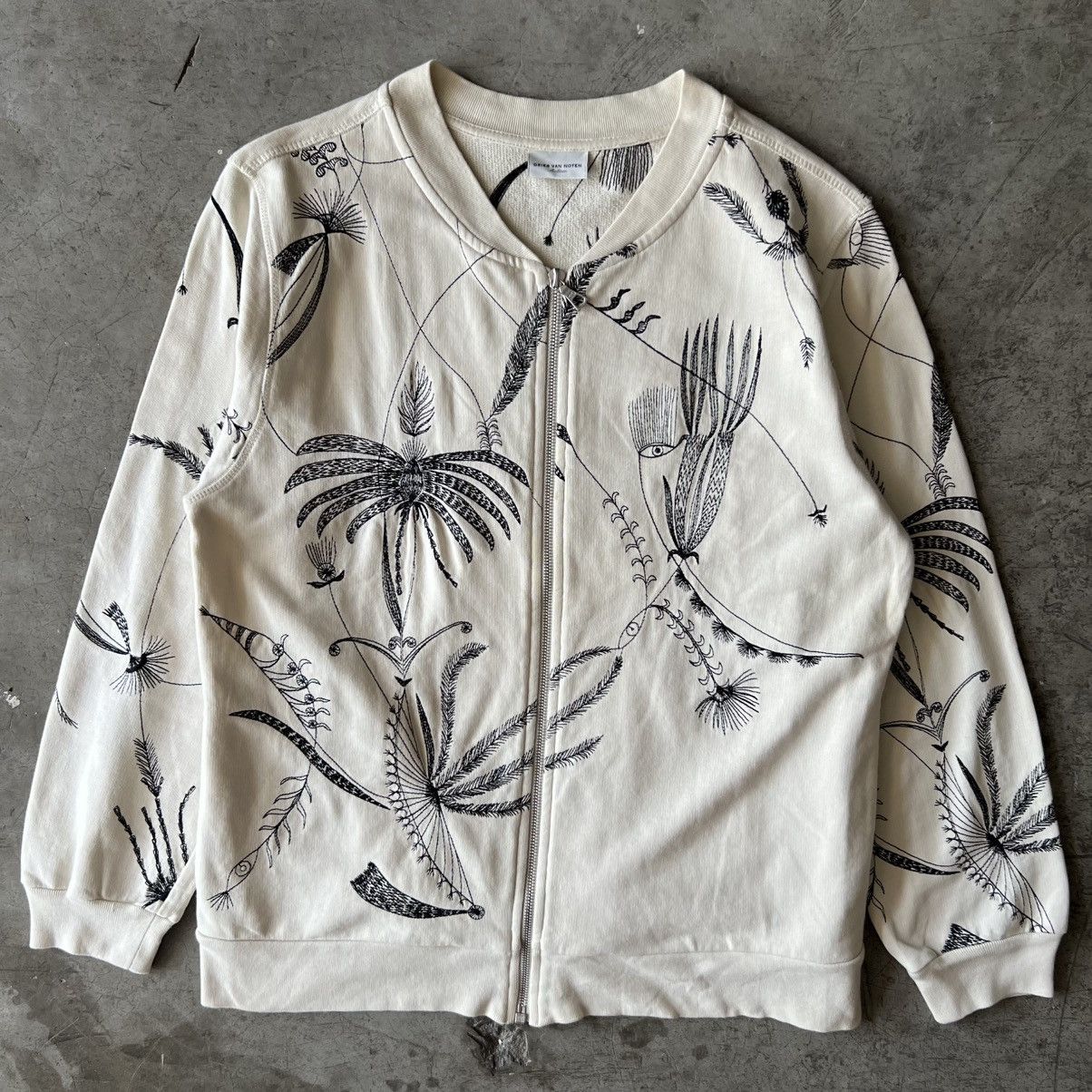Dries Van Noten Dries Van Noten - Front Zip Sweatshirt Size M / US 6-8 / IT 42-44 - 4 Thumbnail