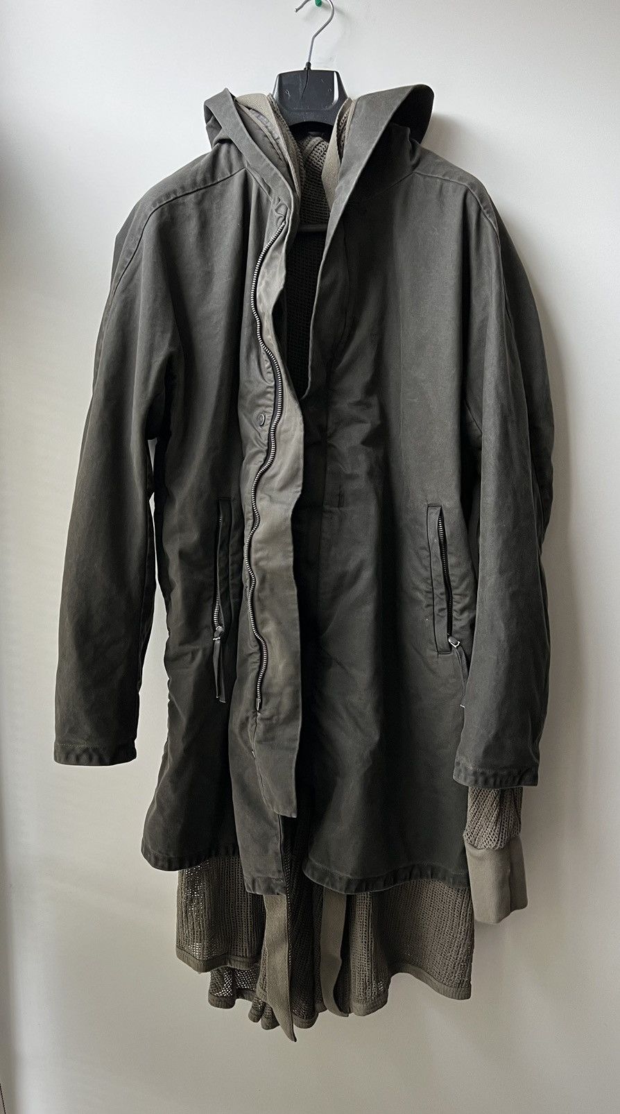 Boris Bidjan Saberi army parka1