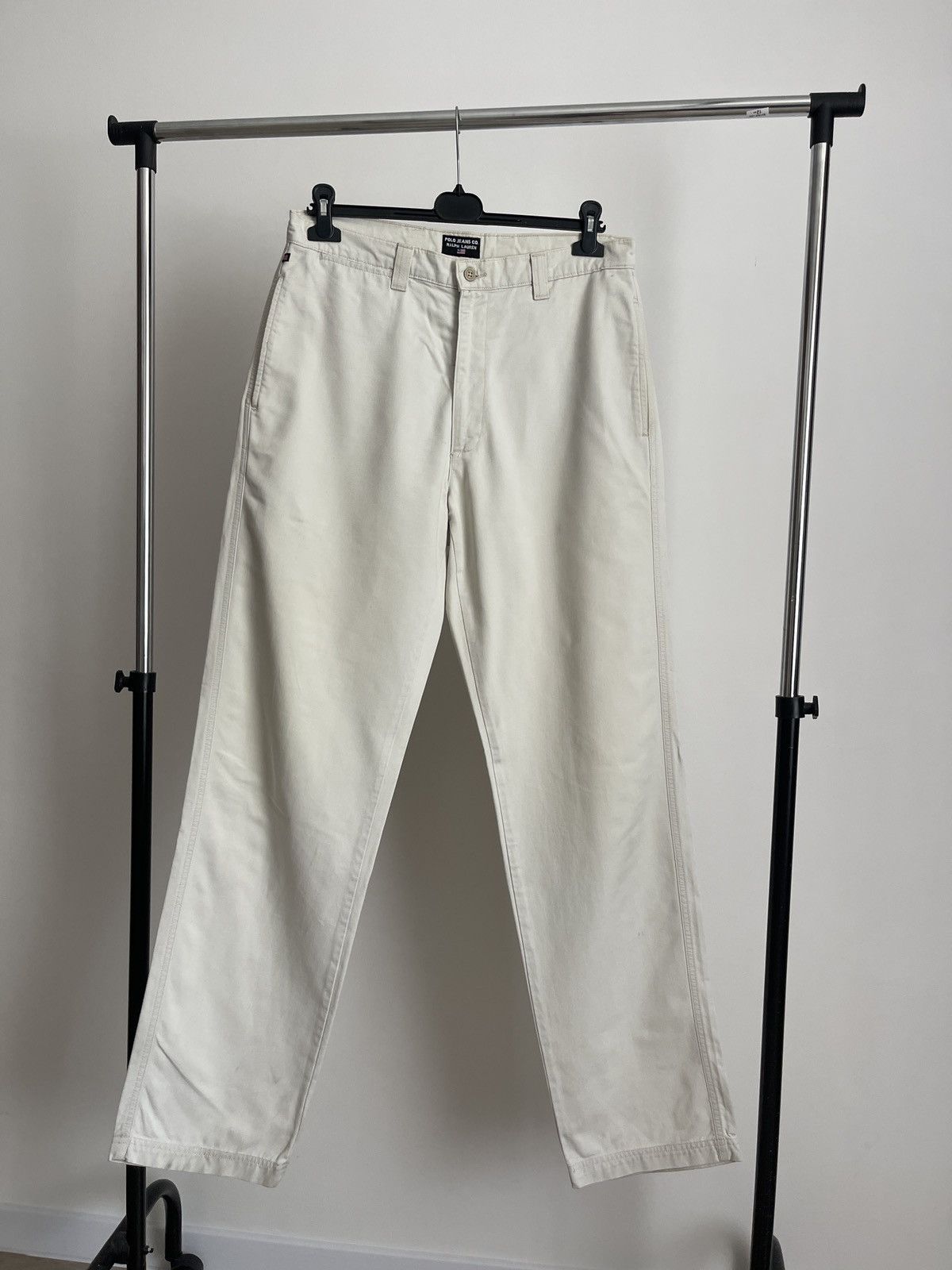 Polo Ralph Lauren Vintage polo ralph lauren beige chino pants polo jeans W33 Size US 33 - 1 Thumbnail