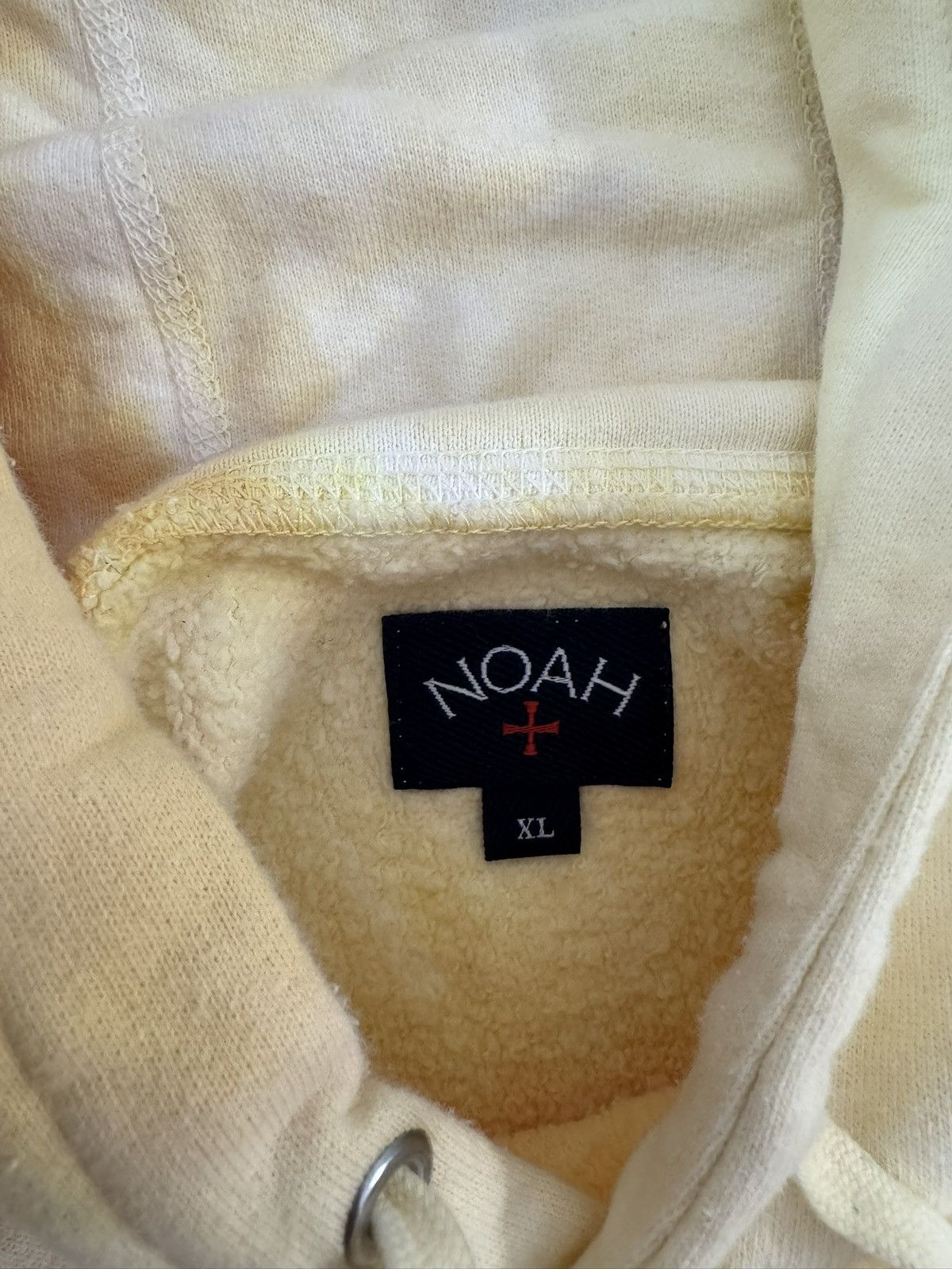 Noah Noah winged foot logo tie die hoodie - Yellow Size US XL / EU 56 / 4 - 4 Thumbnail