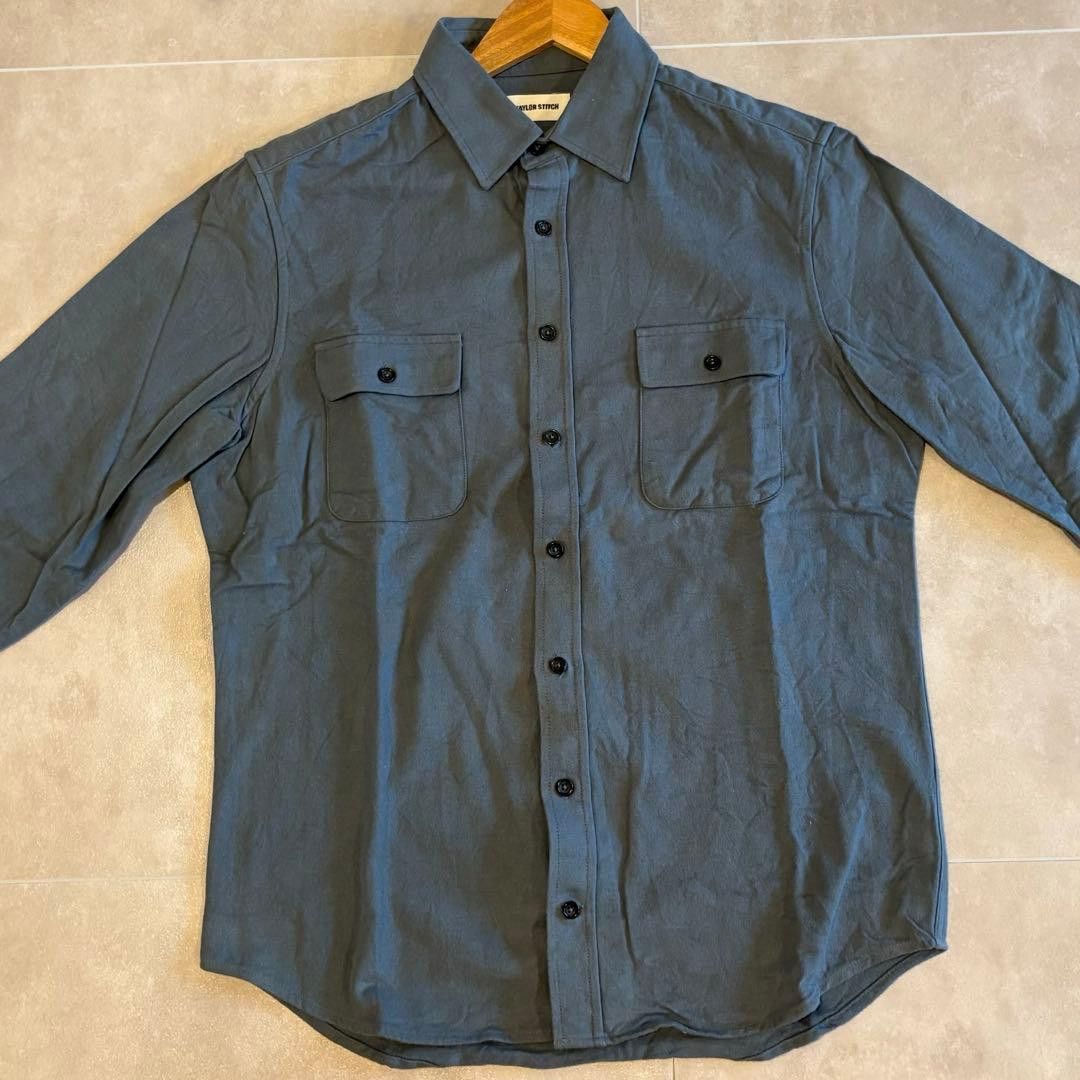 Taylor Stitch The Yosemite Shirt in Slate Size US XS / EU 42 / 0 - 1 Thumbnail