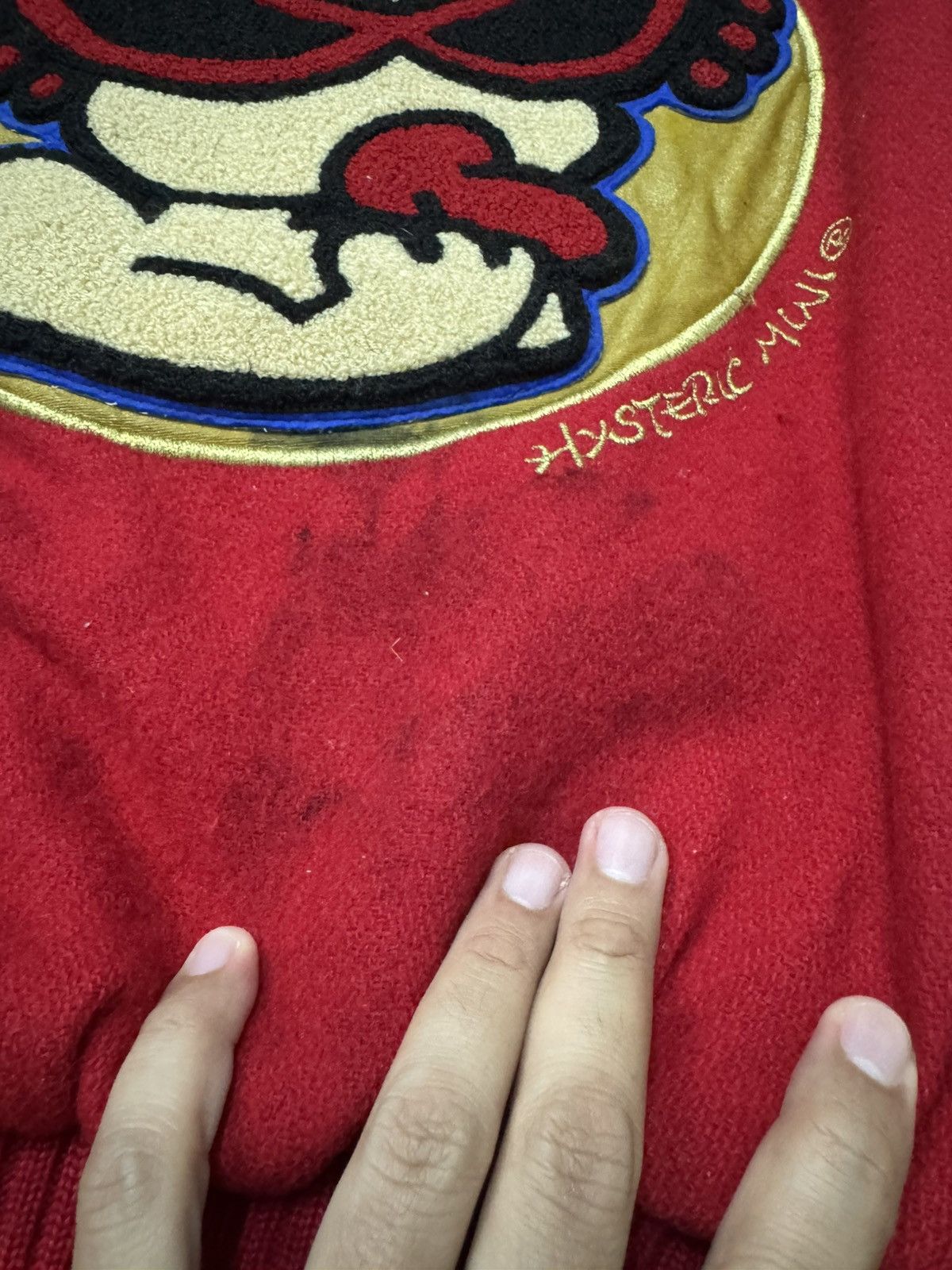 Hysteric Glamour VINTAGE HYSTERIC MINI WOOL VARSITY JACKET Size US M / EU 48-50 / 2 - 17 Thumbnail