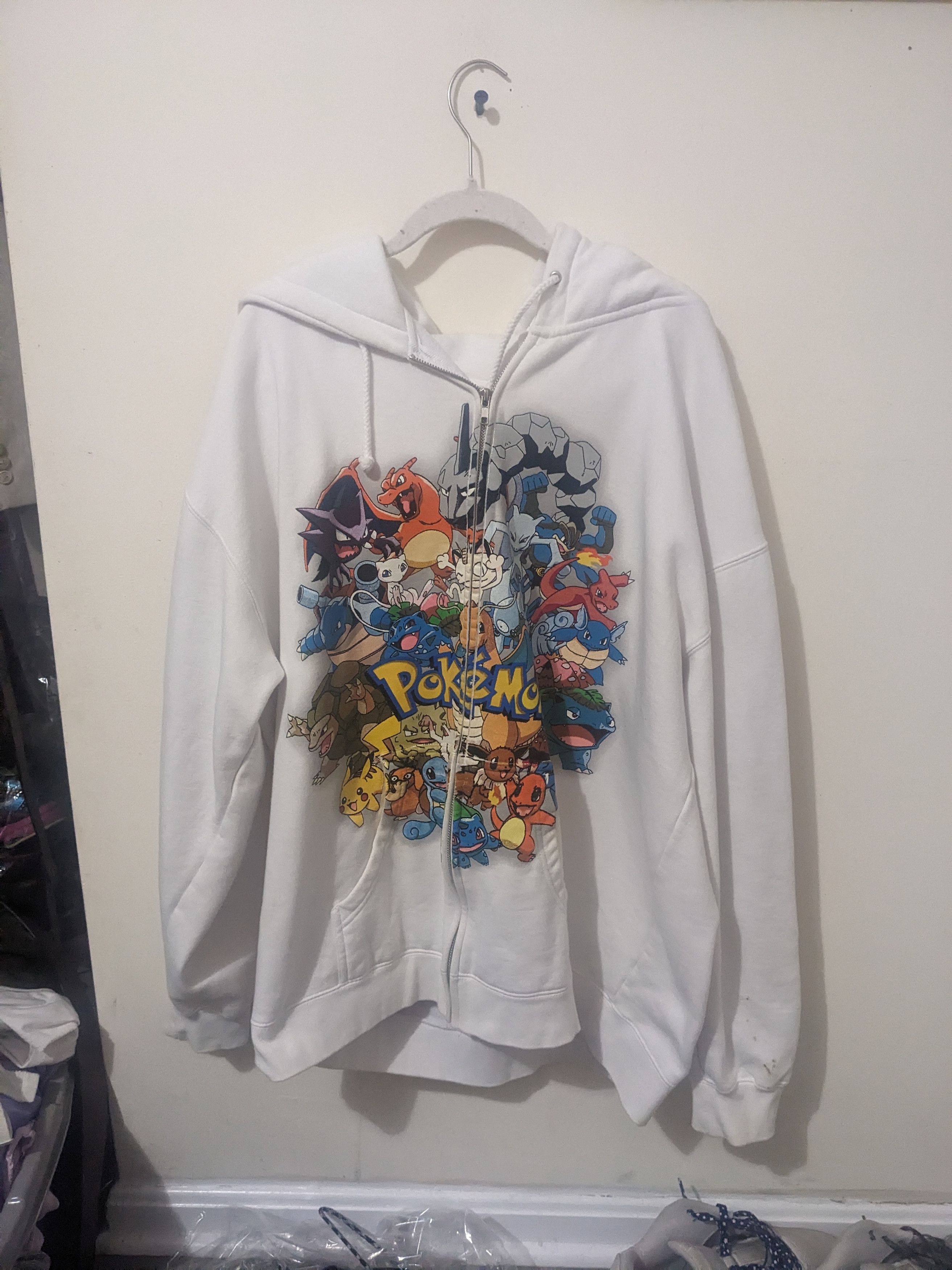 Pokemon 2008 Pokemon Zip Up Hoodie Size US XXL / EU 58 / 5 - 1 Thumbnail