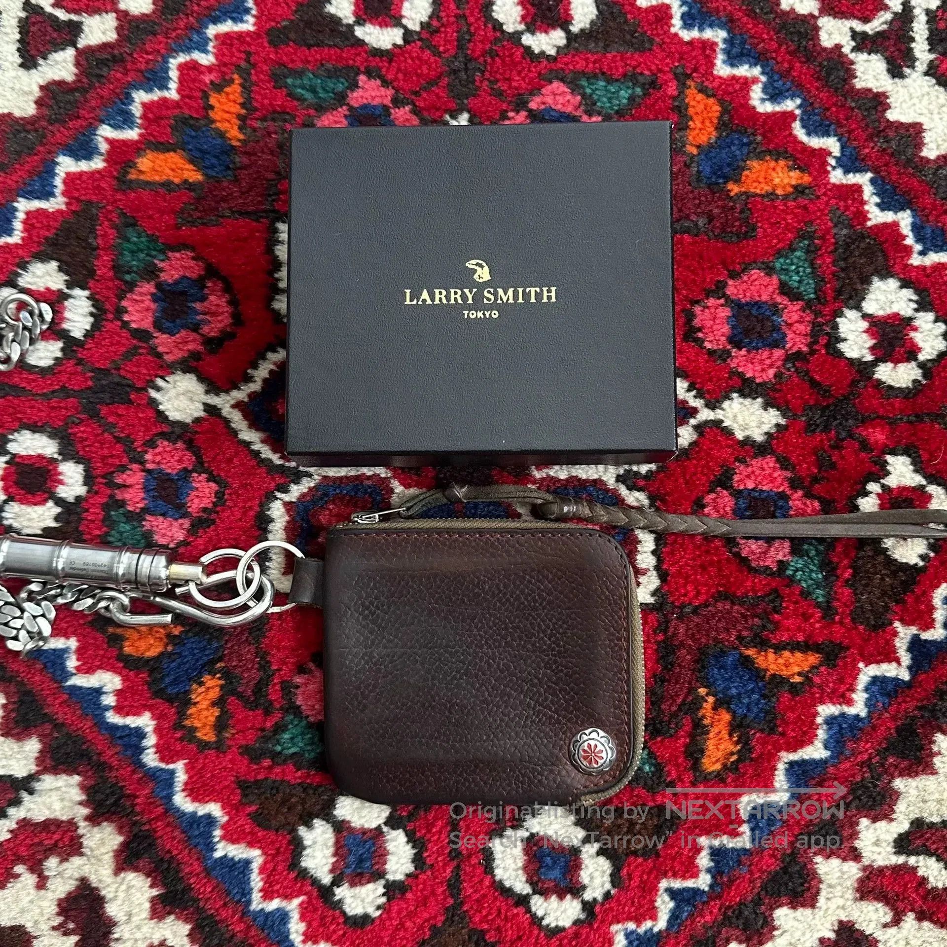 Larry Smith larry smith wallet with chain and keyring. Size ONE SIZE - 1 Thumbnail