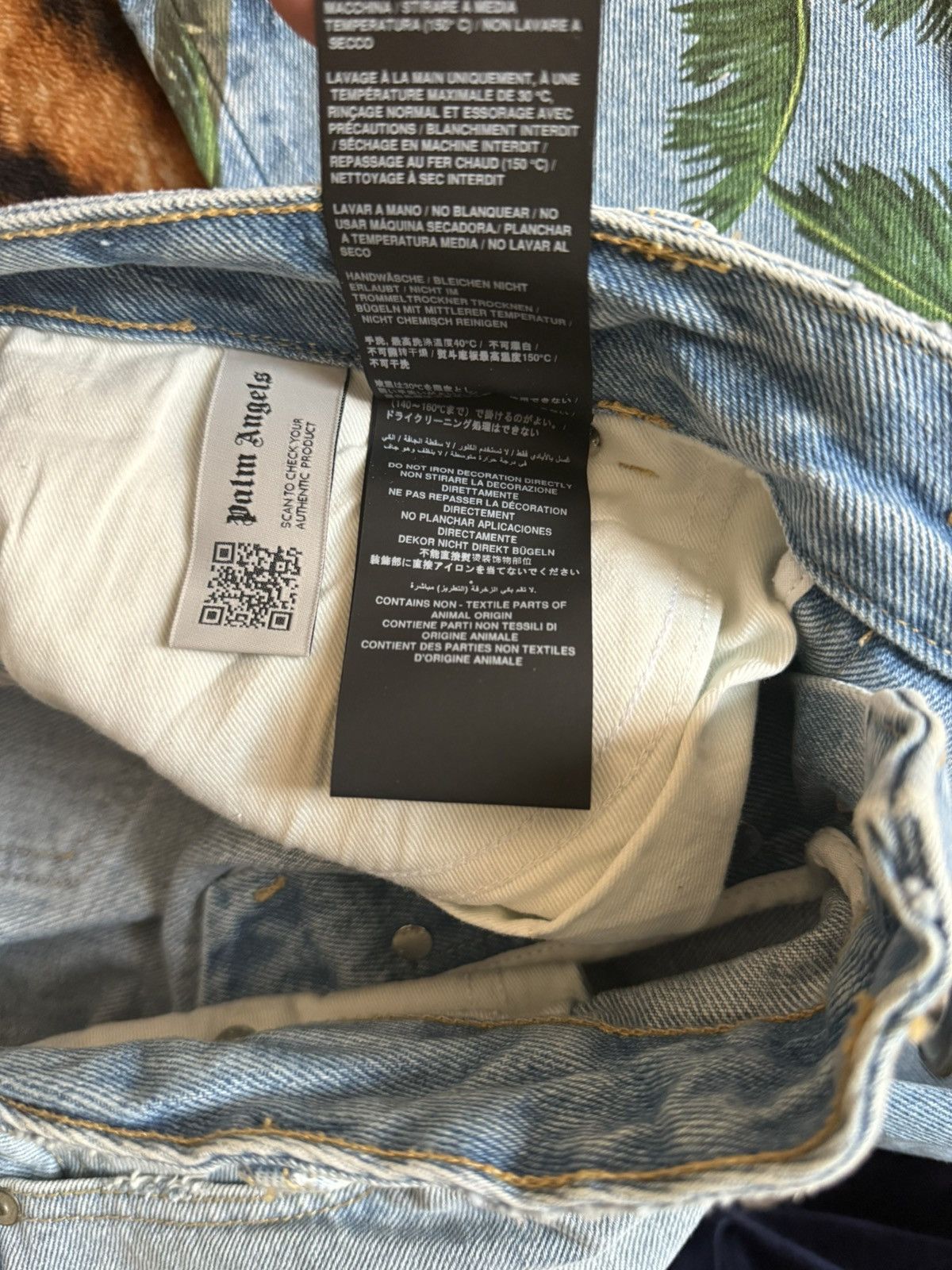 Palm Angels Palm angels blue jeans Size US 34 / EU 50 - 6 Thumbnail