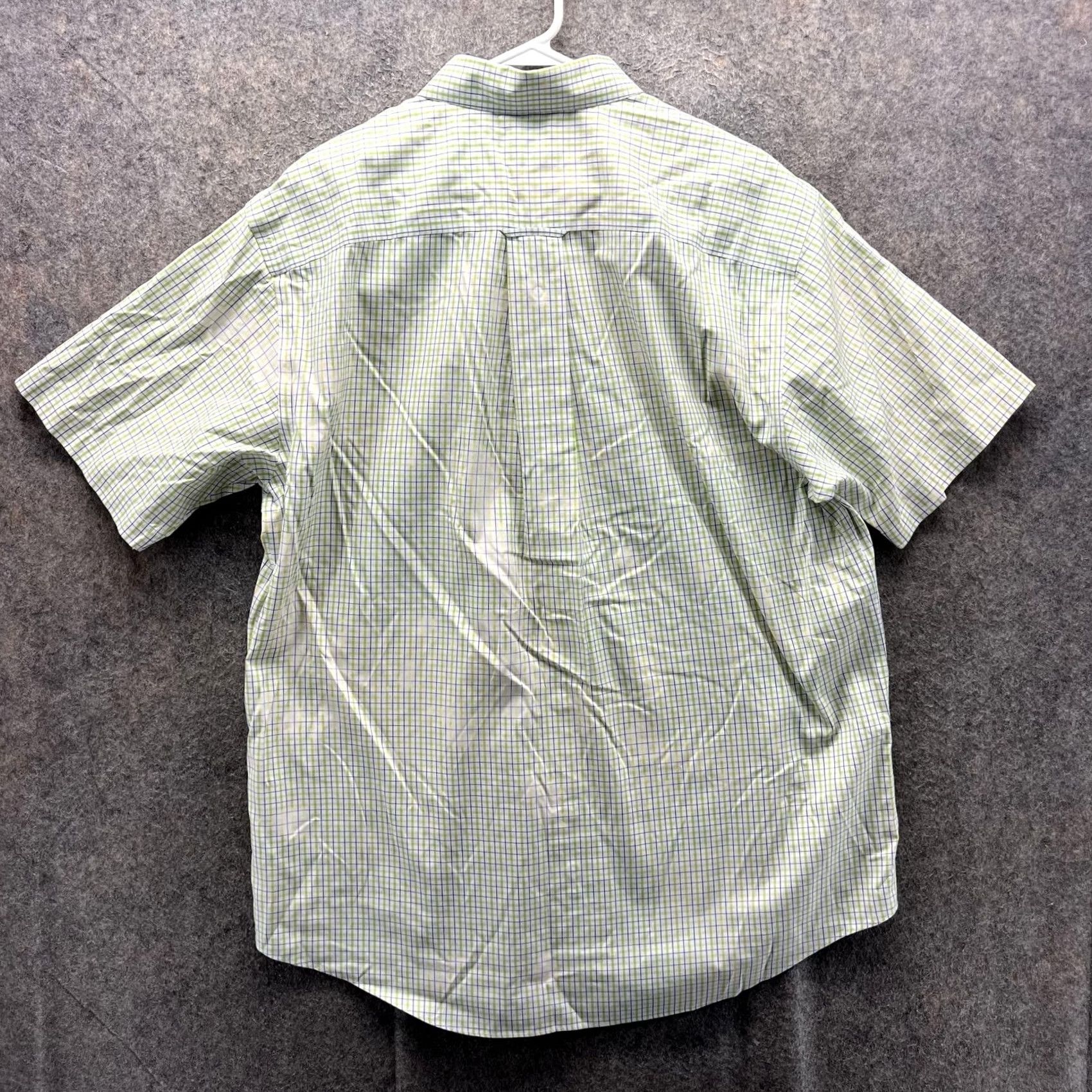 Orvis Orvis Shirt Mens L Green Check Short Sleeve Button Front Casual Woven Size US L / EU 52-54 / 3 - 2 Thumbnail