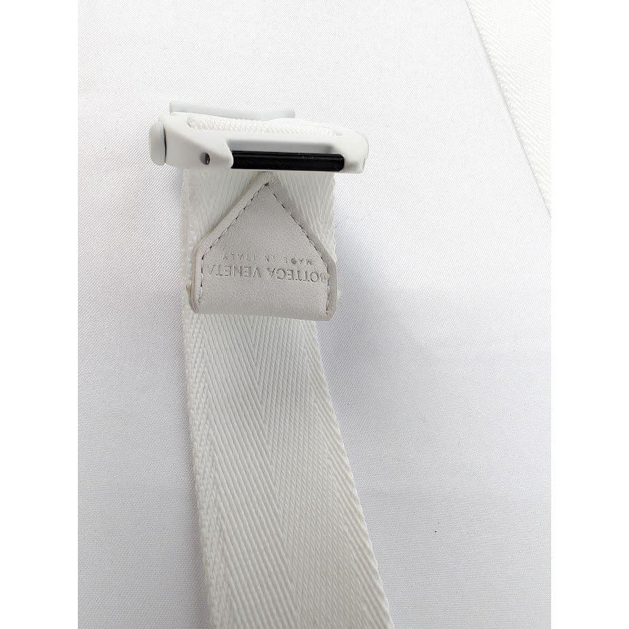 Bottega Veneta o1rshd1 Size: 95cm / Webbing Nappa Belt in White Size 36 - 10 Thumbnail
