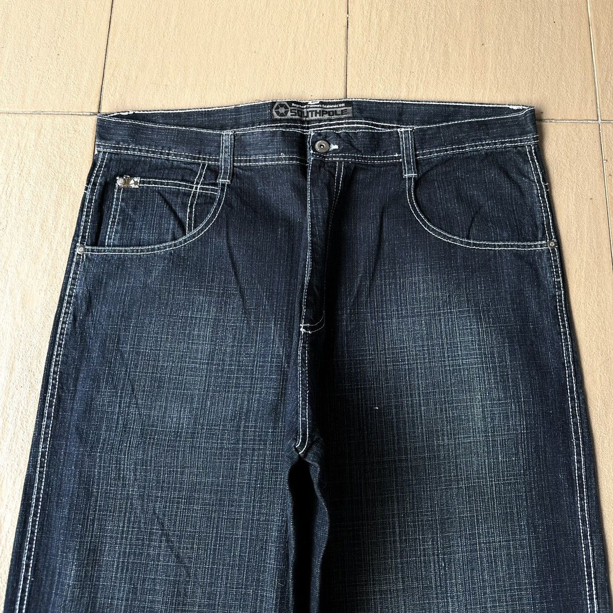 Southpole Rare Southpole Brown Tab Baggy Jeans Y2K Size US 42 / EU 58 - 10 Thumbnail