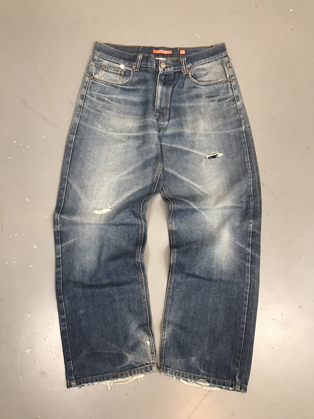 Ed Hardy × Vintage Vintage Ed hardy embroidered denim Size US 34 / EU 50 - 2 Thumbnail