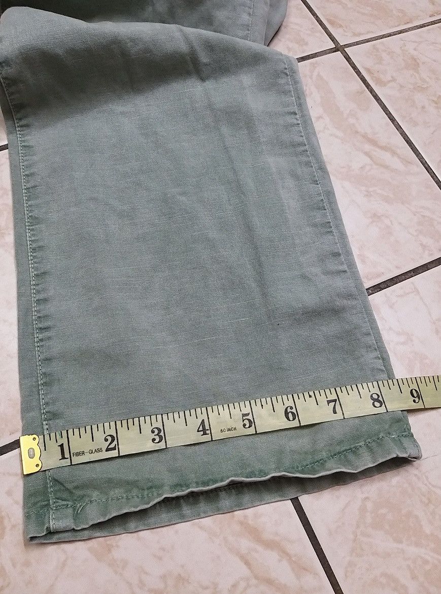 Stone Island VINTAGE STONE ISLAND S.I DISTRESSED COTON PANT Size US 31 - 14 Thumbnail