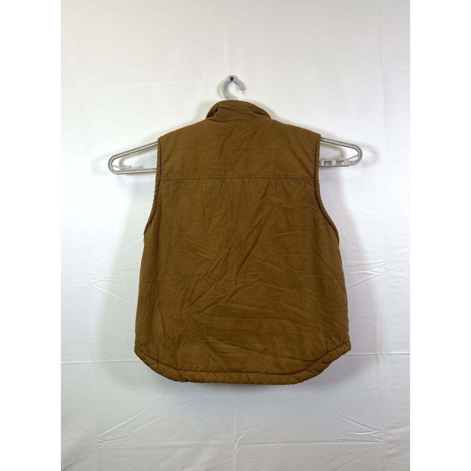 Lee Lee Premium Select Vest Full Zip Insulated Sherpa Lined Brown M Men Canvas Cotton 90s Workwear Outdoors Holiday Vintage? No Size US M / EU 48-50 / 2 - 6 Thumbnail