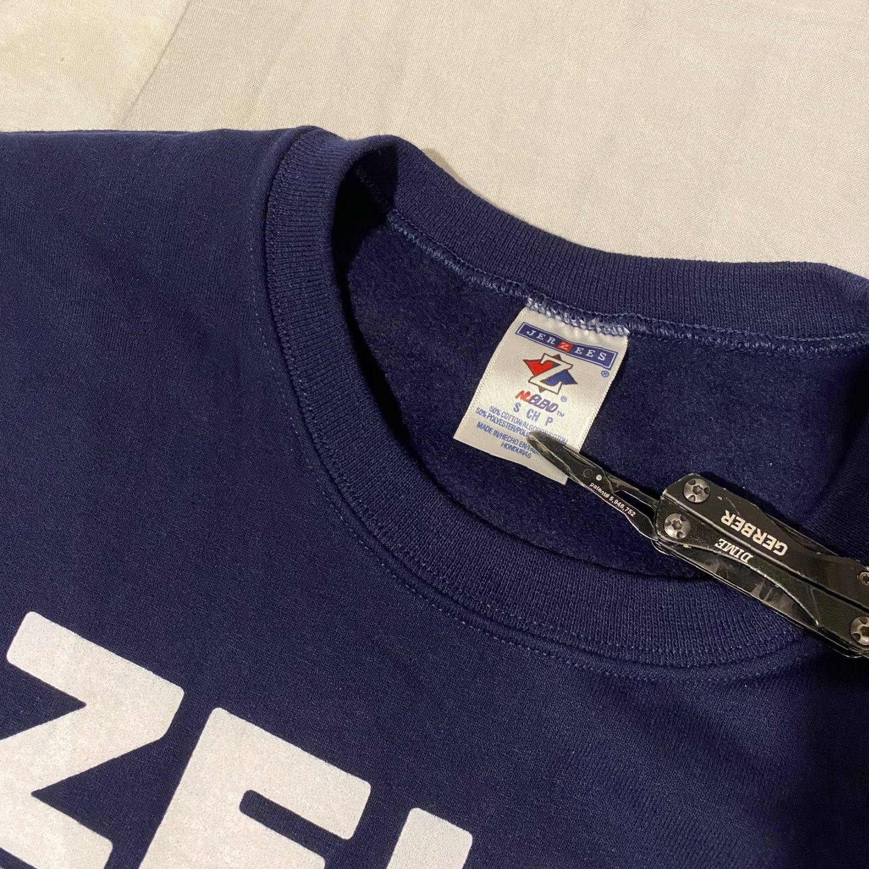NFL NFL Cowboys Sweatshirt Kettle Leap Salvation Army Graphic Print - S Blue Cotton Fleece Pullover Crew Neck Men Regular Logo Embroidered Vintage: No Size US S / EU 44-46 / 1 - 2 Thumbnail