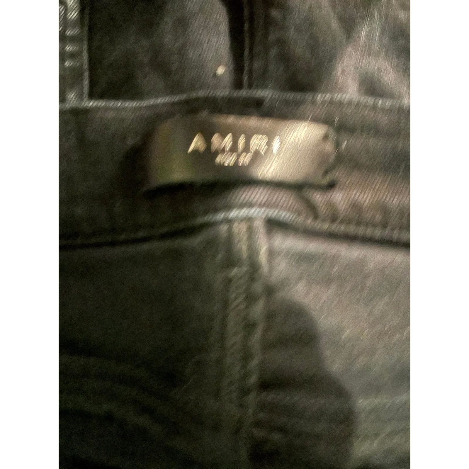 Amiri Amiri Black Wash & White Stripe Jeans Size US 38 / EU 54 - 6 Thumbnail