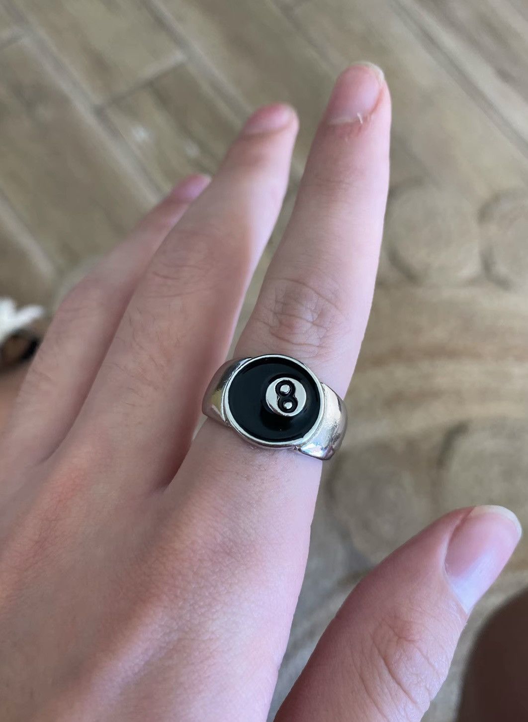 Other 8 ball billiard pool ring Size ONE SIZE - 1 Thumbnail