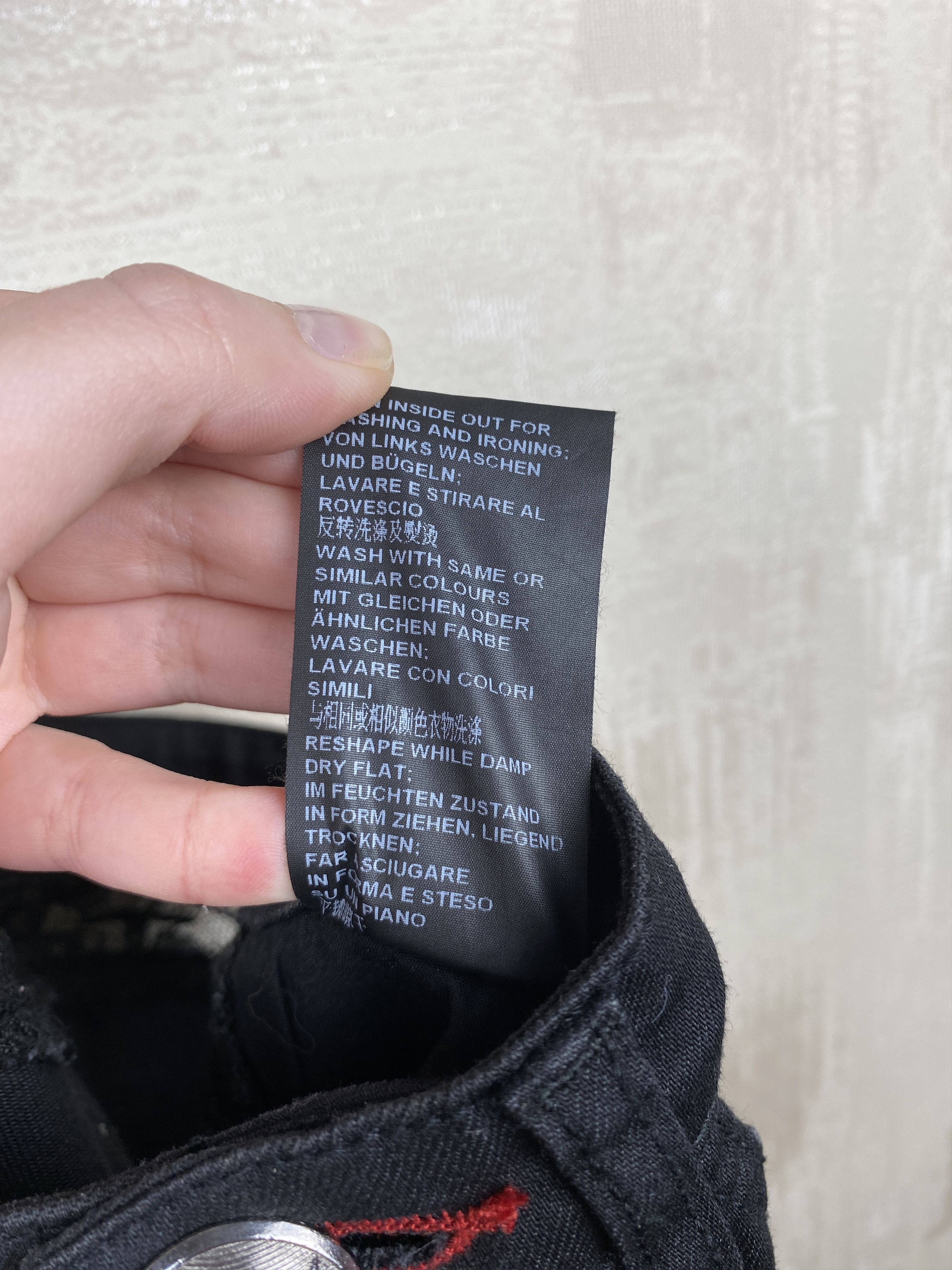Philipp Plein Philipp Plein Black Diamond Y2K Lace Super Sexy Slim Jeans Size 26" / US 2 / IT 38 - 16 Thumbnail