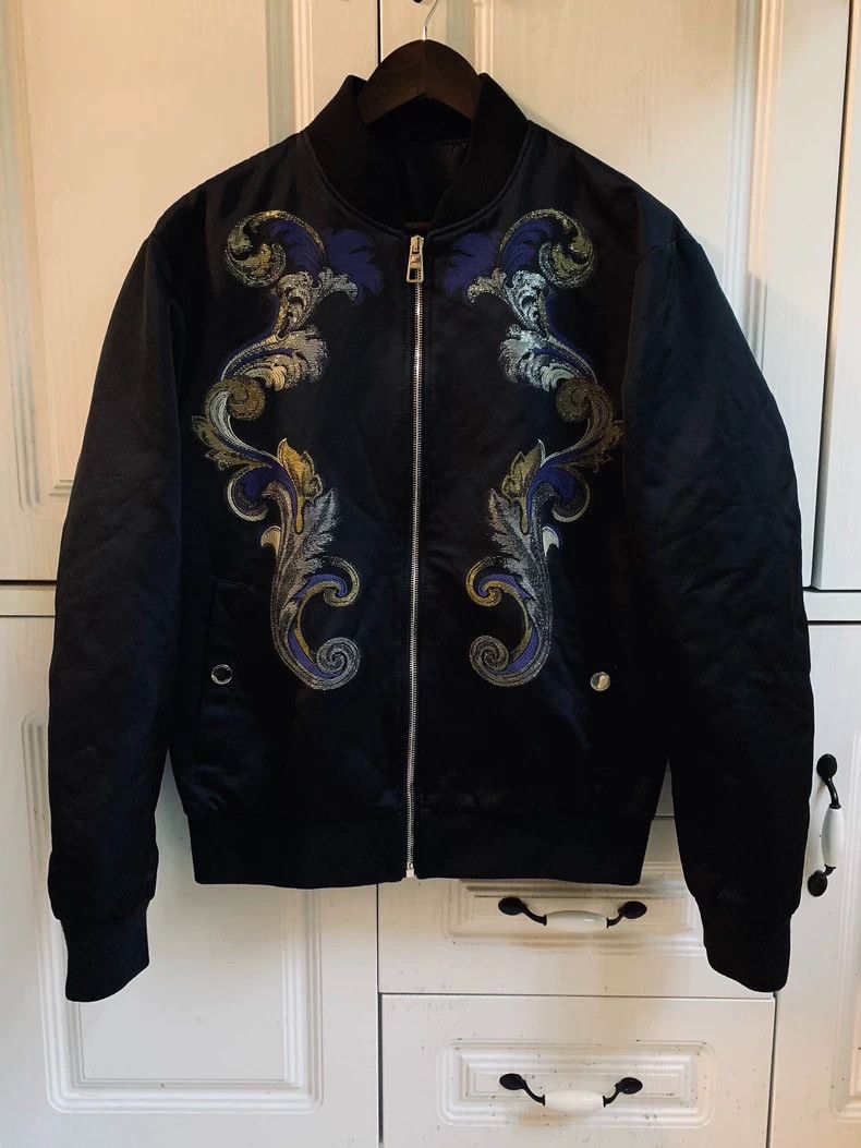 Versace Versace Symmetrical rowan cotton jacket jacket Size US M / EU 48-50 / 2 - 1 Thumbnail