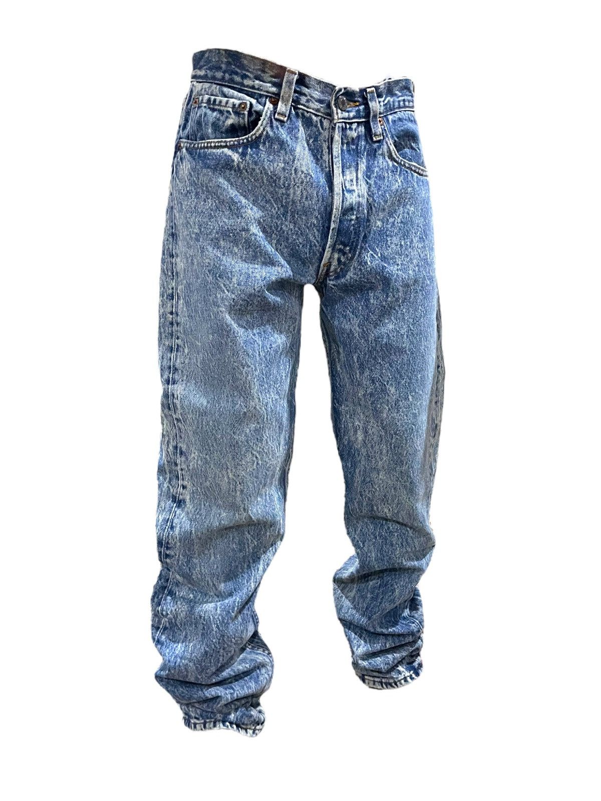 Levi's '80s Levis Acid Wash Lot 501 Size US 30 / EU 46 - 2 Thumbnail