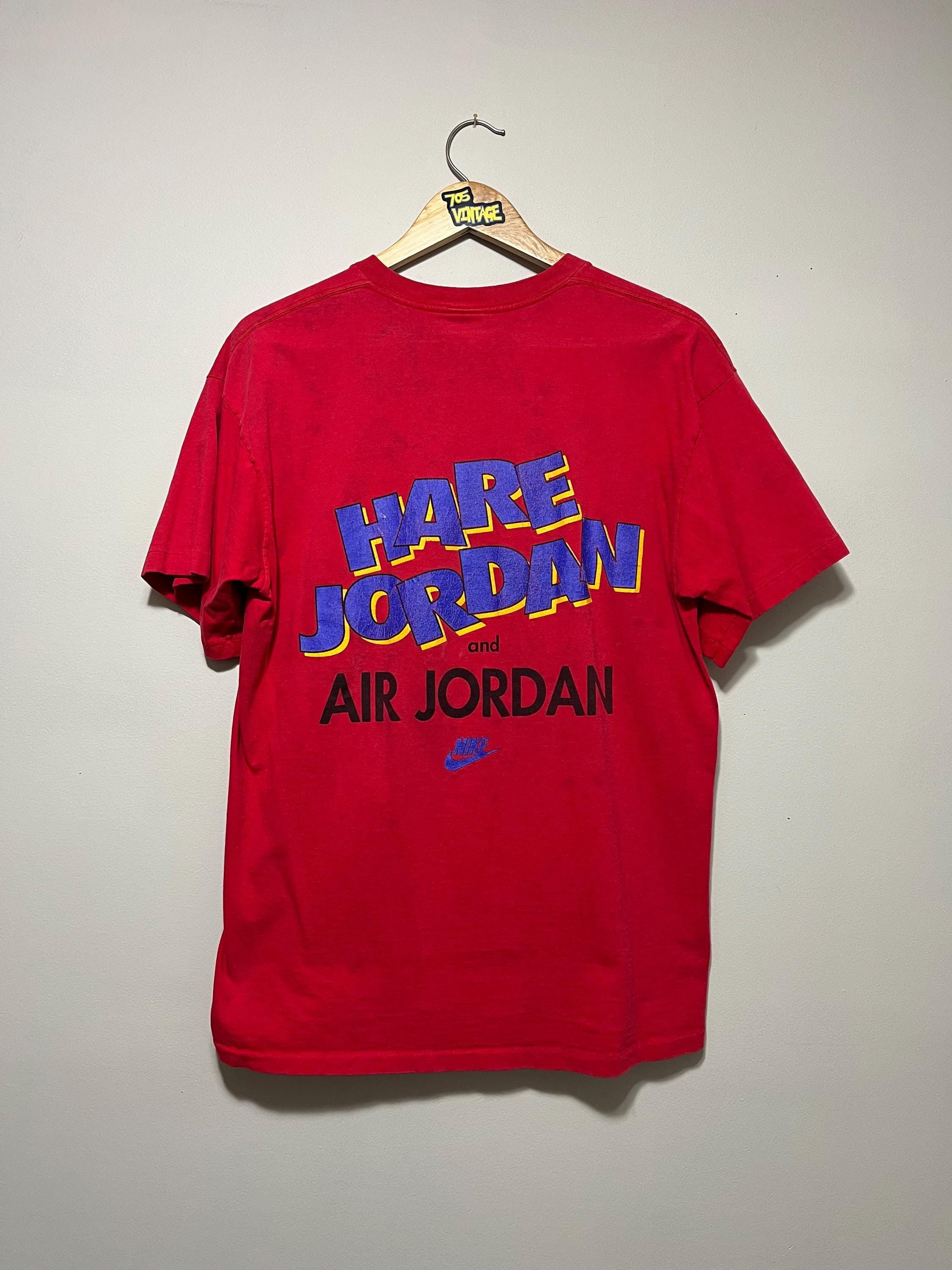 Nike Vintage Michael Jordan Air Jordan Hare Jordan Nike T-shirt Size US XL / EU 56 / 4 - 4 Thumbnail