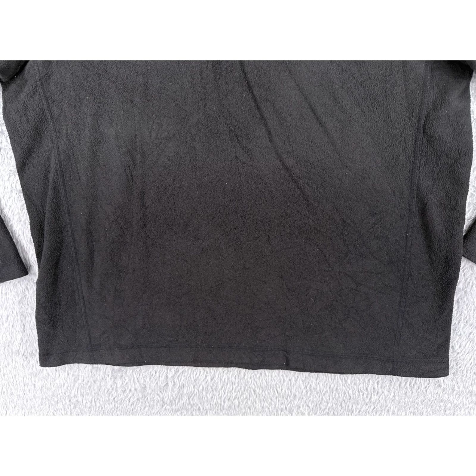 The North Face The North Face Sweater Mens Large Gray 1/4 Zip Polyester Fleece Mock Neck Shirt Size US L / EU 52-54 / 3 - 5 Thumbnail
