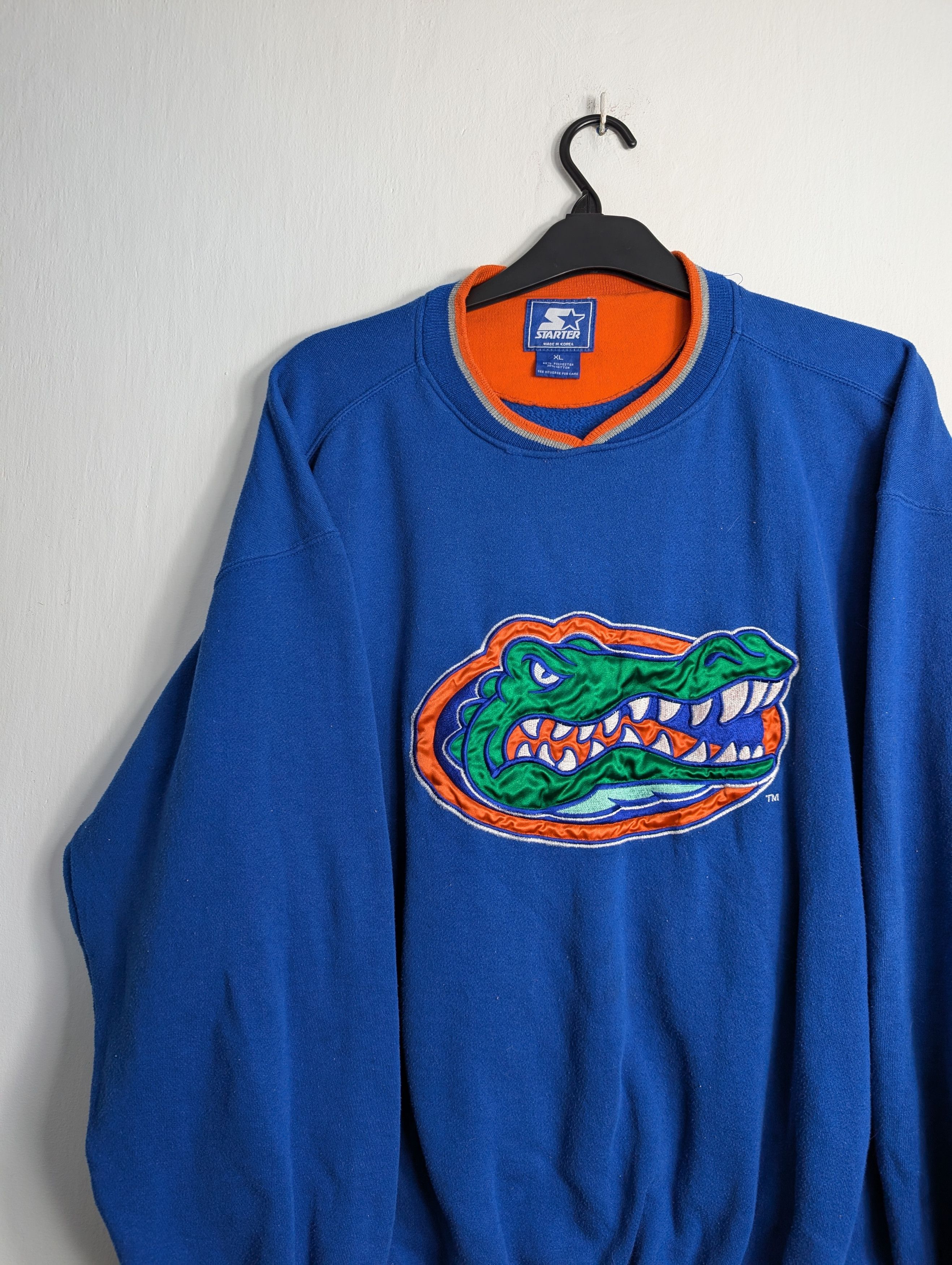 Starter Vintage Florida Gators Starter Sweatshirt Retro Boxy Y2K Size US XL / EU 56 / 4 - 2 Thumbnail