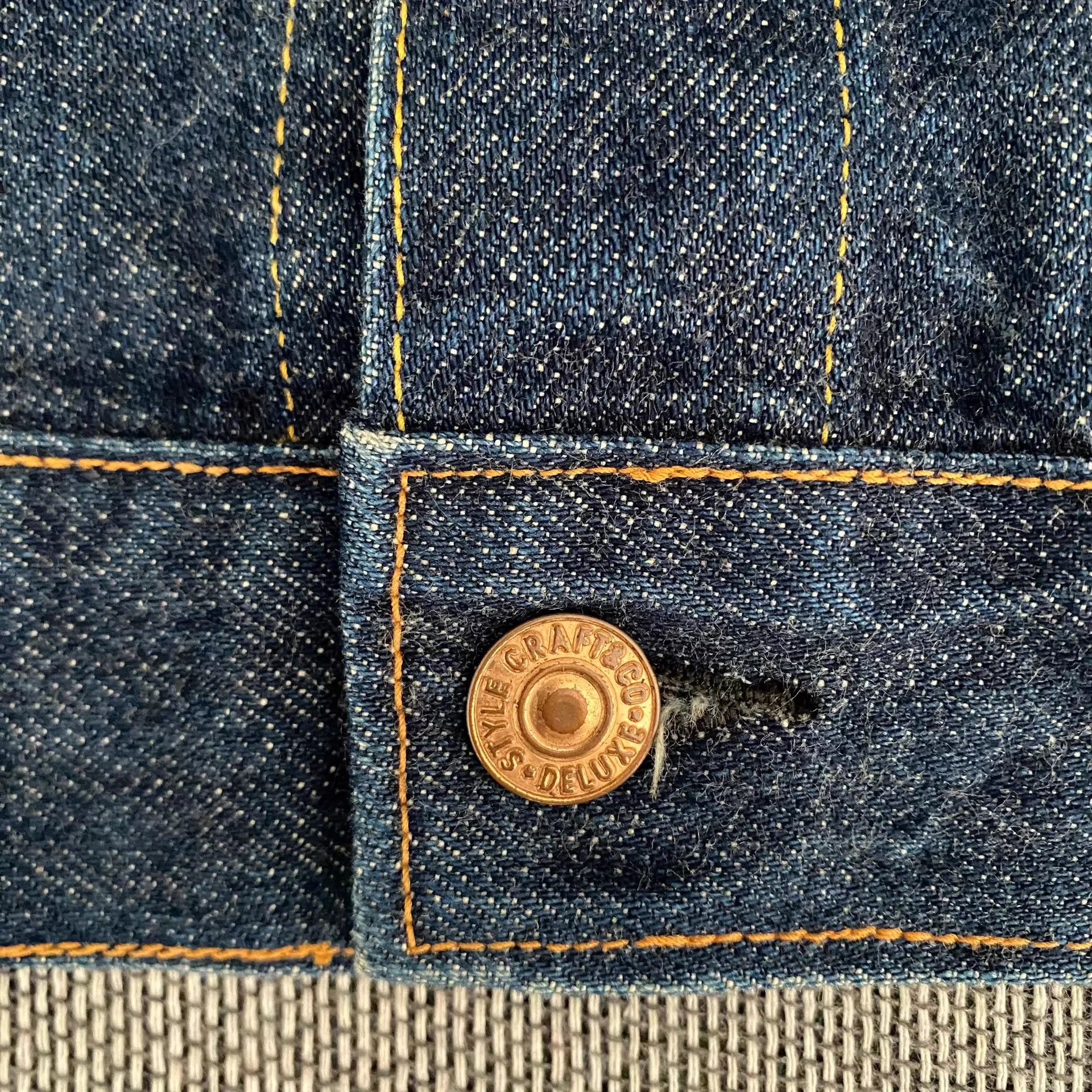 Evisu Evisu Lot1557 Early Wild Bull Type3 Denim Jacket Size US M / EU 48-50 / 2 - 8 Thumbnail
