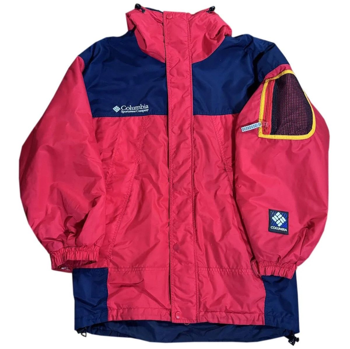 Columbia Vintage Columbia Sport Pullover Navy / Red / Yellow Jacket Size US S / EU 44-46 / 1 - 1 Thumbnail