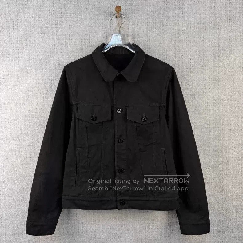 Louis Vuitton Louis Vuitton Solid dark print lapel denim jacket Size US S / EU 44-46 / 1 - 1 Thumbnail