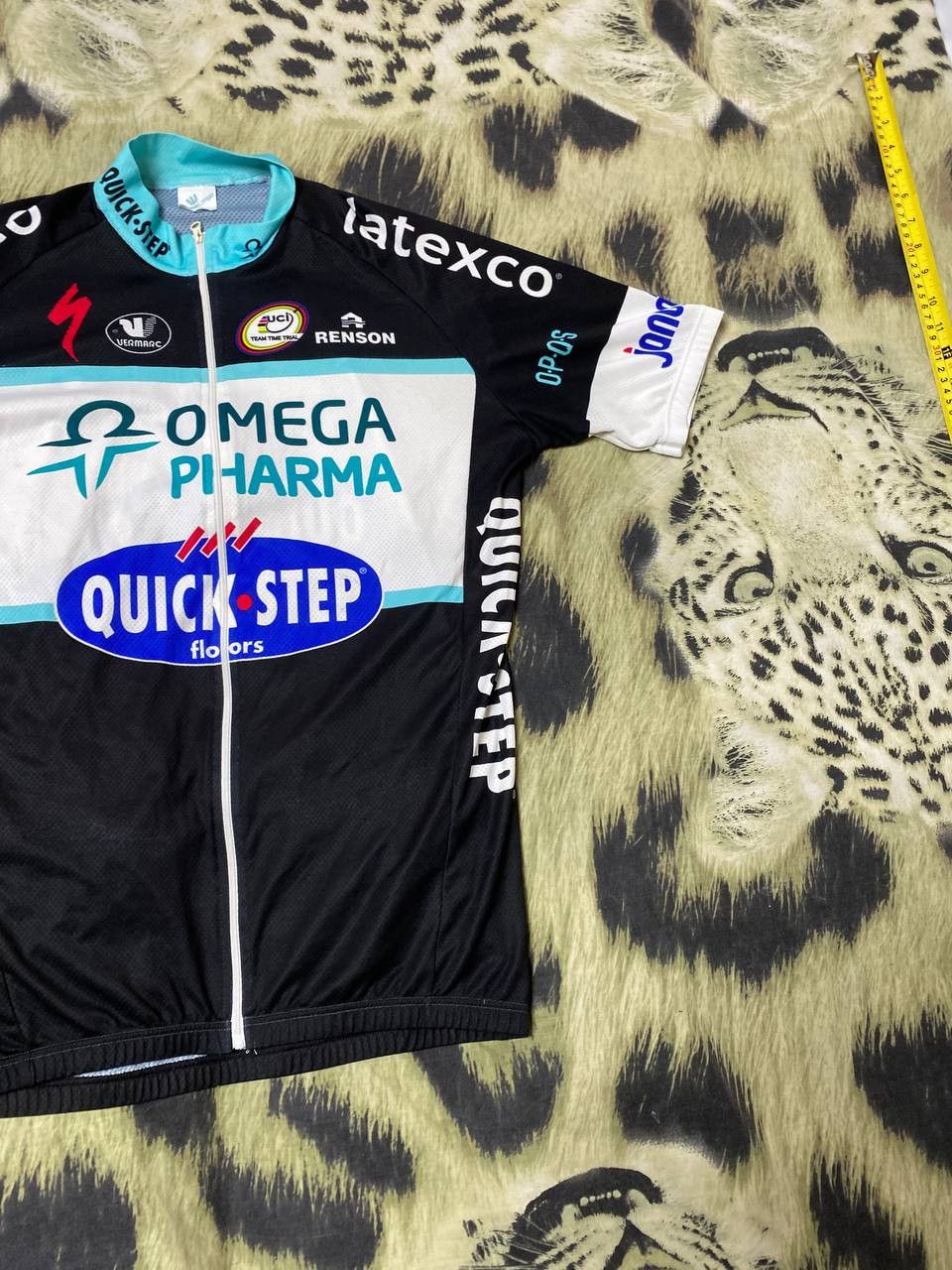 Vintage Vermarc Team Omega Pharma Quickstep Cycling Shirt Size US S / EU 44-46 / 1 - 6 Thumbnail