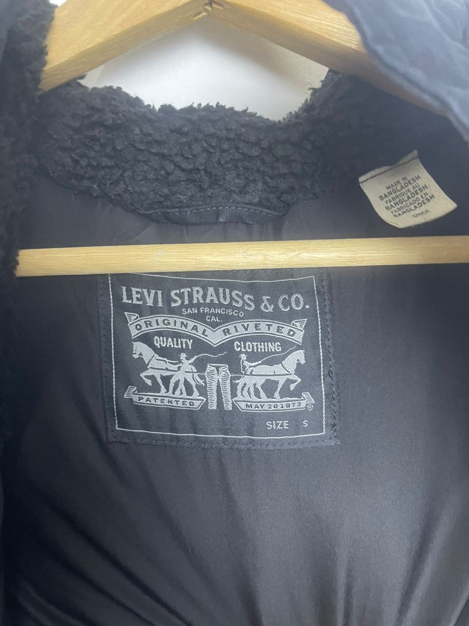 Levi's × Vintage Levi’s Men Black Jacket Hoodie Size US S / EU 44-46 / 1 - 7 Thumbnail