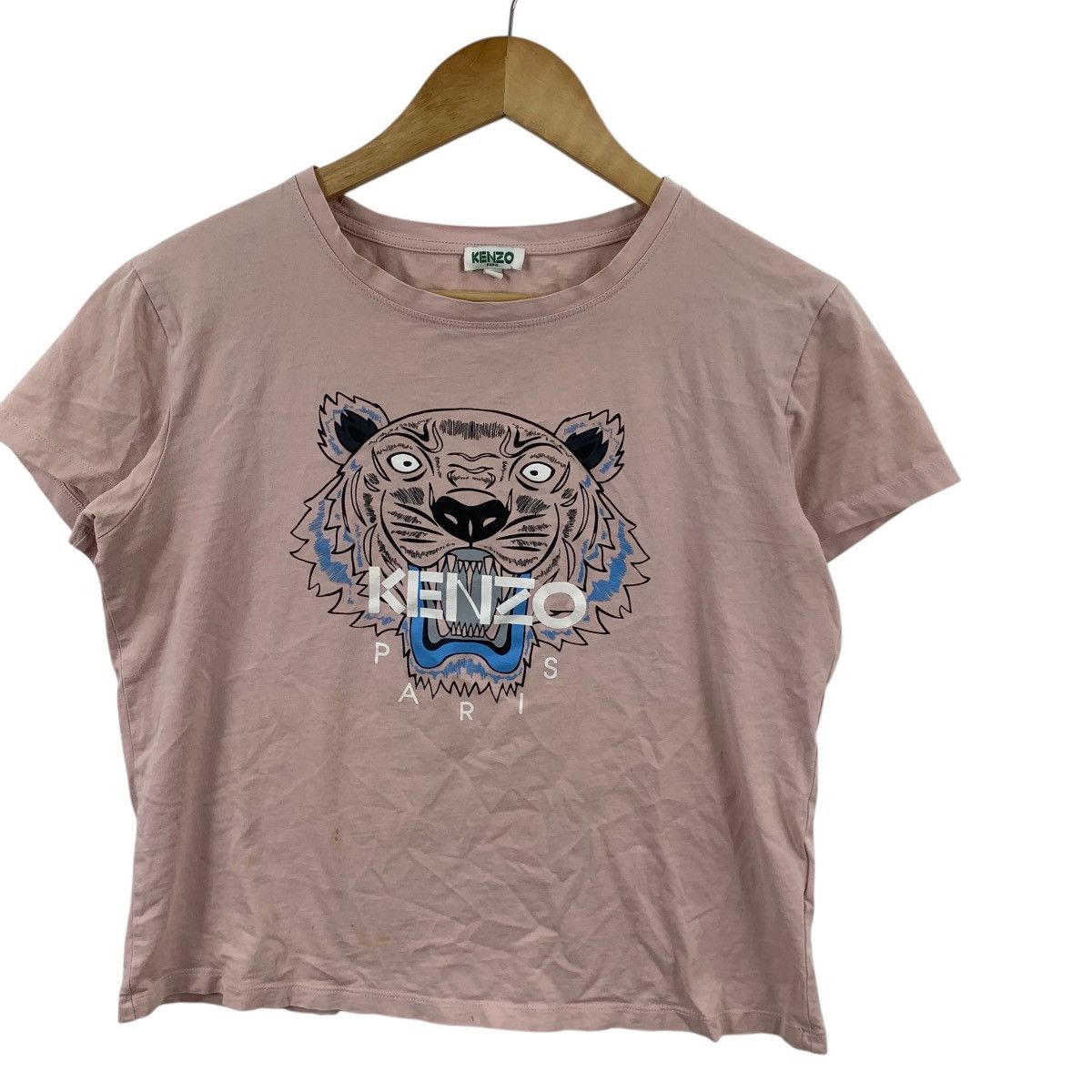 Kenzo KENZO PARIS Tiger Roar Cropped Top Tee Shirt Top Size S / US 4 / IT 40 - 4 Thumbnail