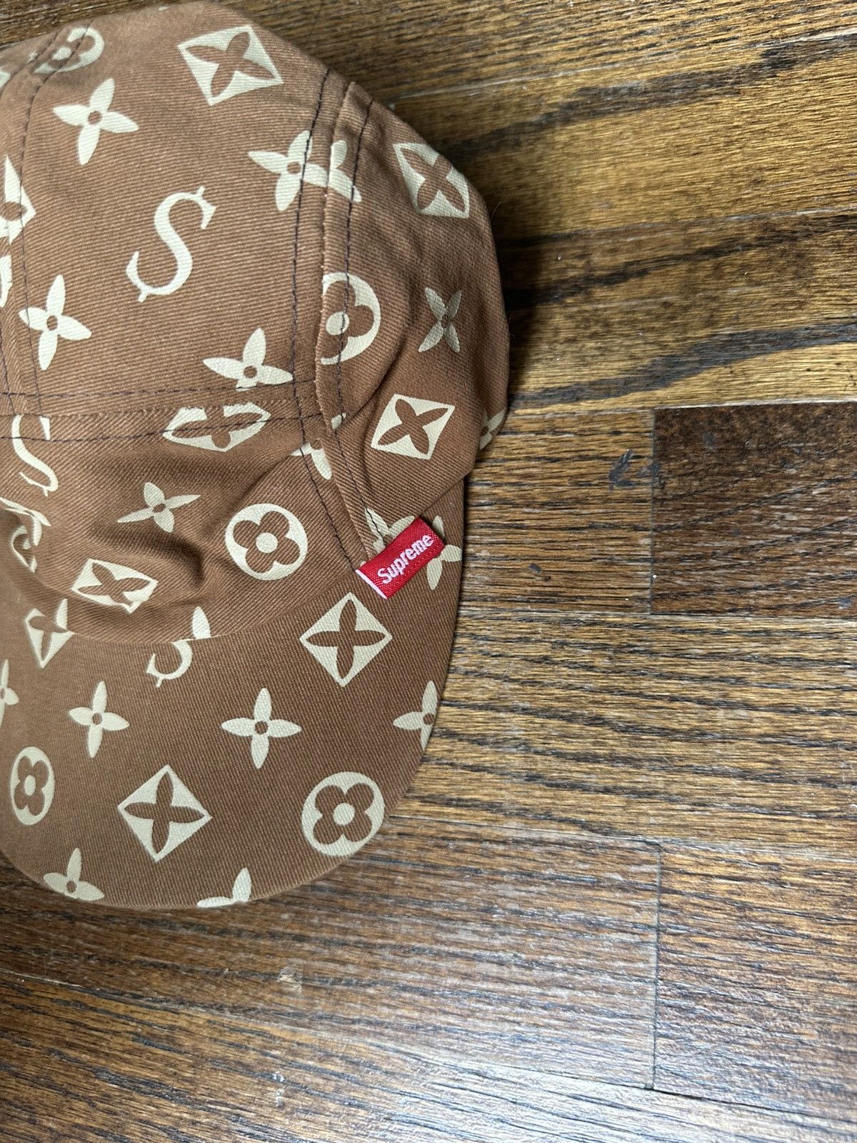 Supreme Supreme LV Monogram 5Panel Camp Cap Hat 2001/2002 Size ONE SIZE - 2 Thumbnail