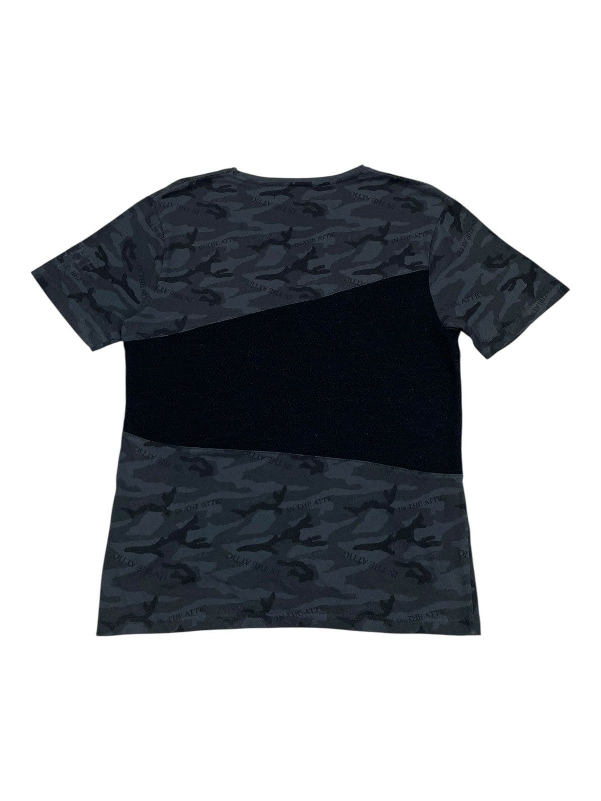 In The Attic × Japanese Brand In The Attic Homme Spellout Army Camo Design V Neck Size US L / EU 52-54 / 3 - 2 Thumbnail
