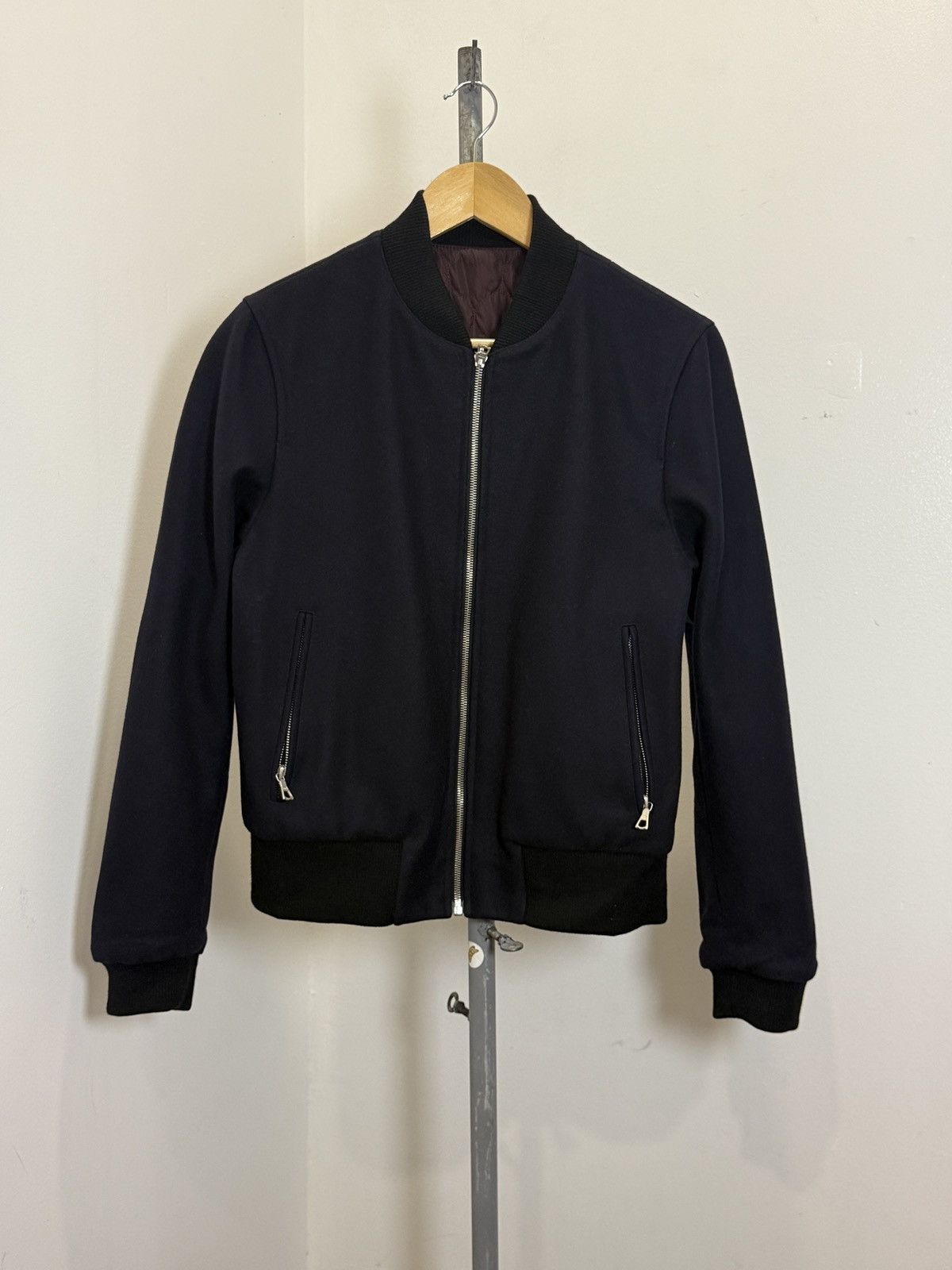 Dries Van Noten Reversible Wool/Nylon 3M Bomber Jacket Size US S / EU 44-46 / 1 - 9 Thumbnail