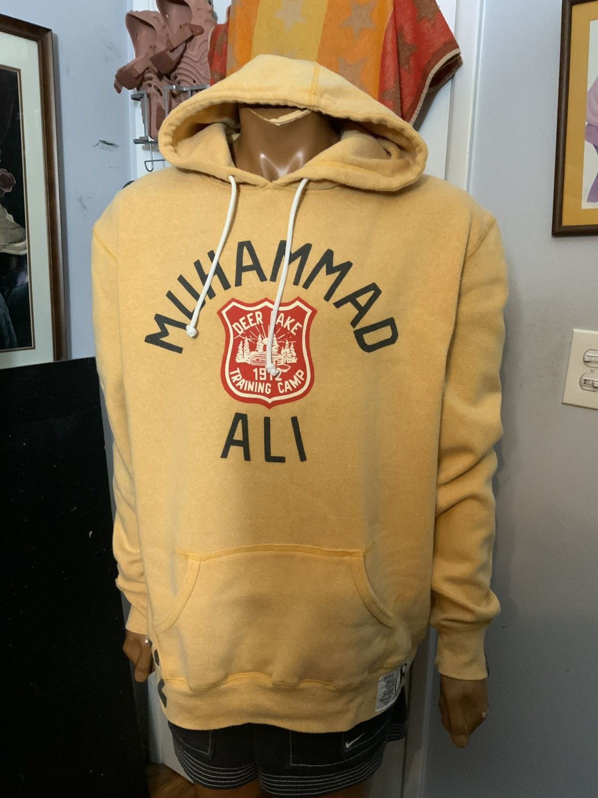 Other Roots Of Fight Muhammad Ali Float Boxing Pullover Hoodie Size US XL / EU 56 / 4 - 9 Thumbnail
