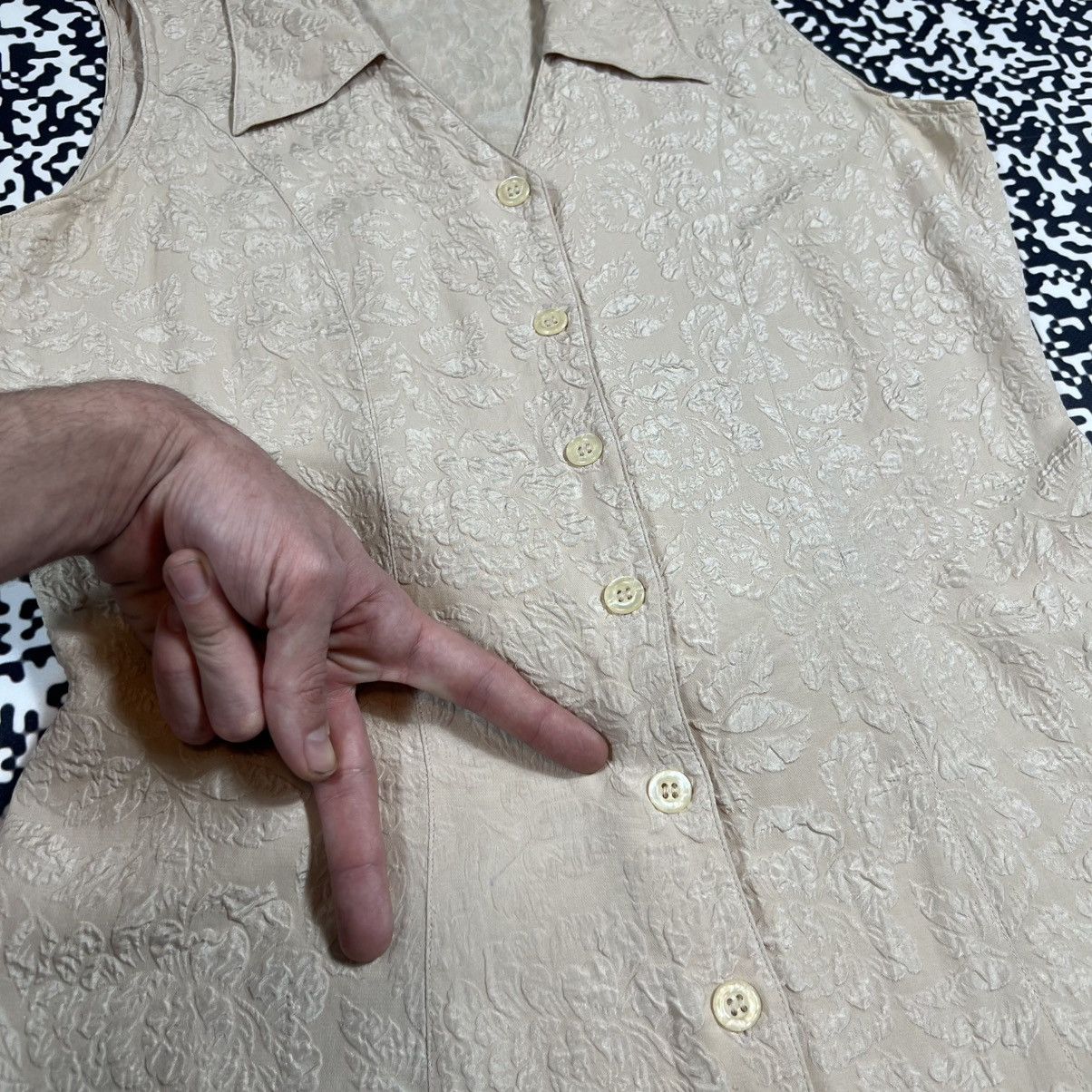 Givenchy Vintage 80-90s Givenchy Floral Retro Style Maxi Dress Rare Size M / US 6-8 / IT 42-44 - 12 Thumbnail