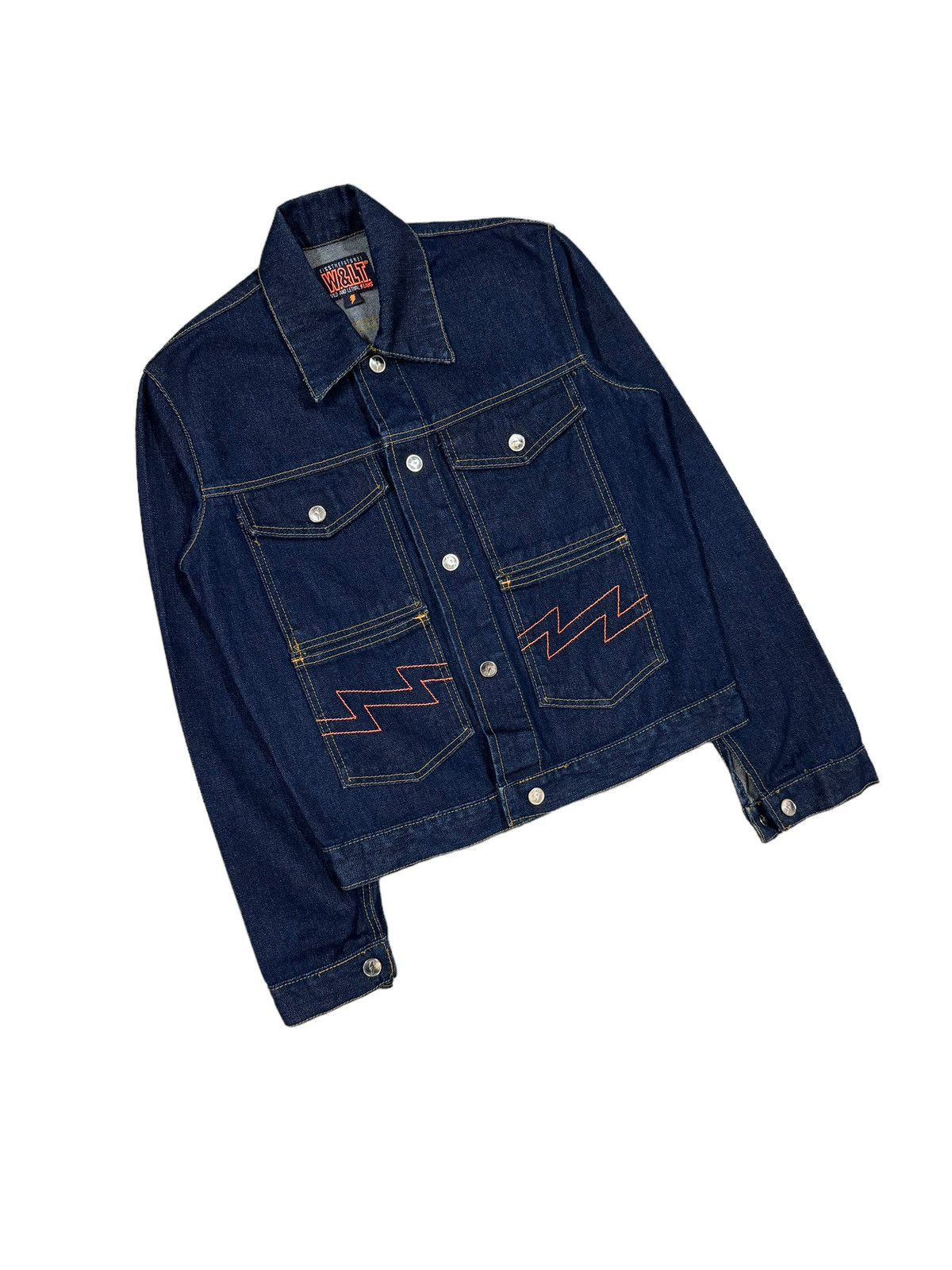 W&LT Vtg🔥Walter Van Beirendonck Wild And Trash Denim Jacket Size US S / EU 44-46 / 1 - 4 Thumbnail